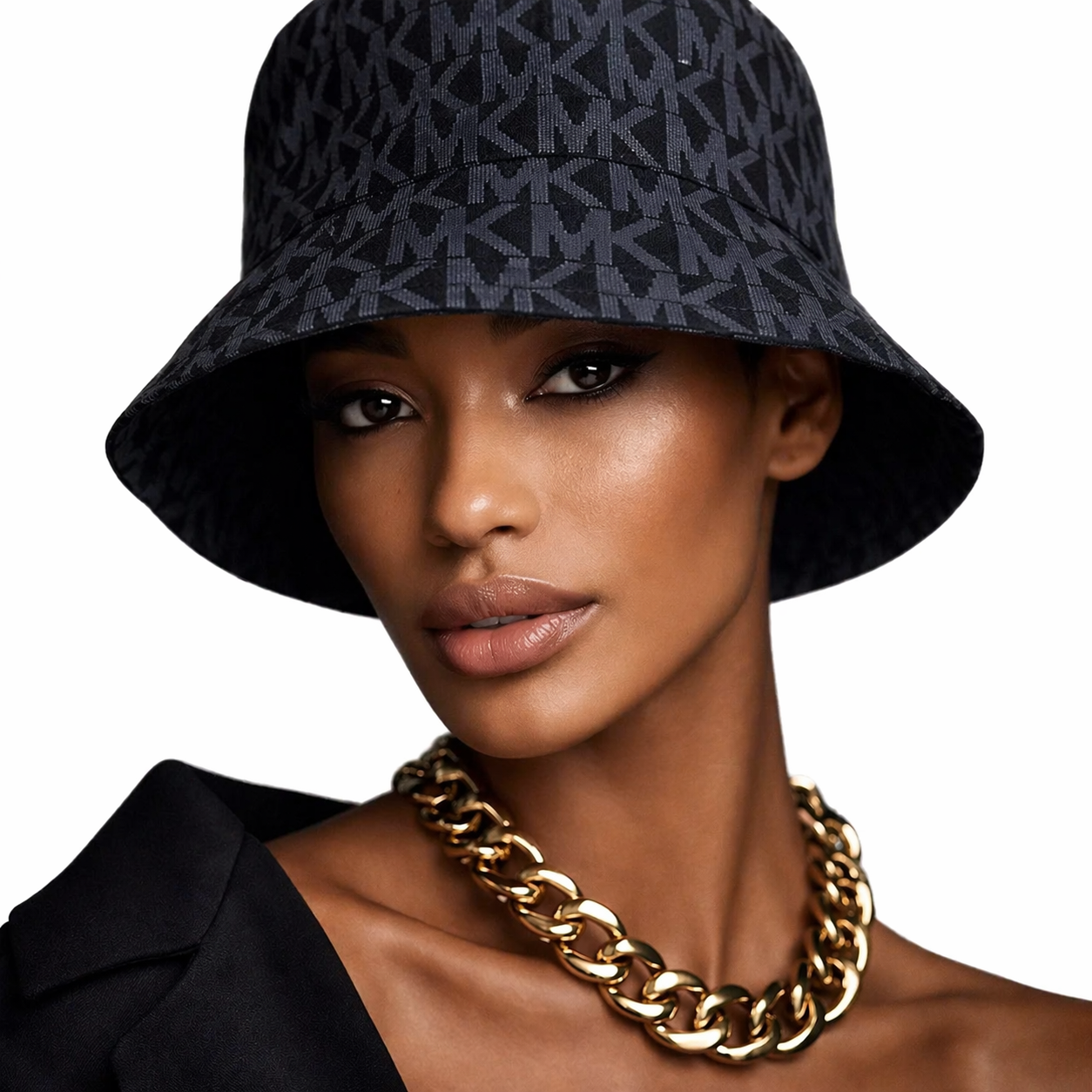 MICHAEL Michael Kors Signature Logo Bob en coton