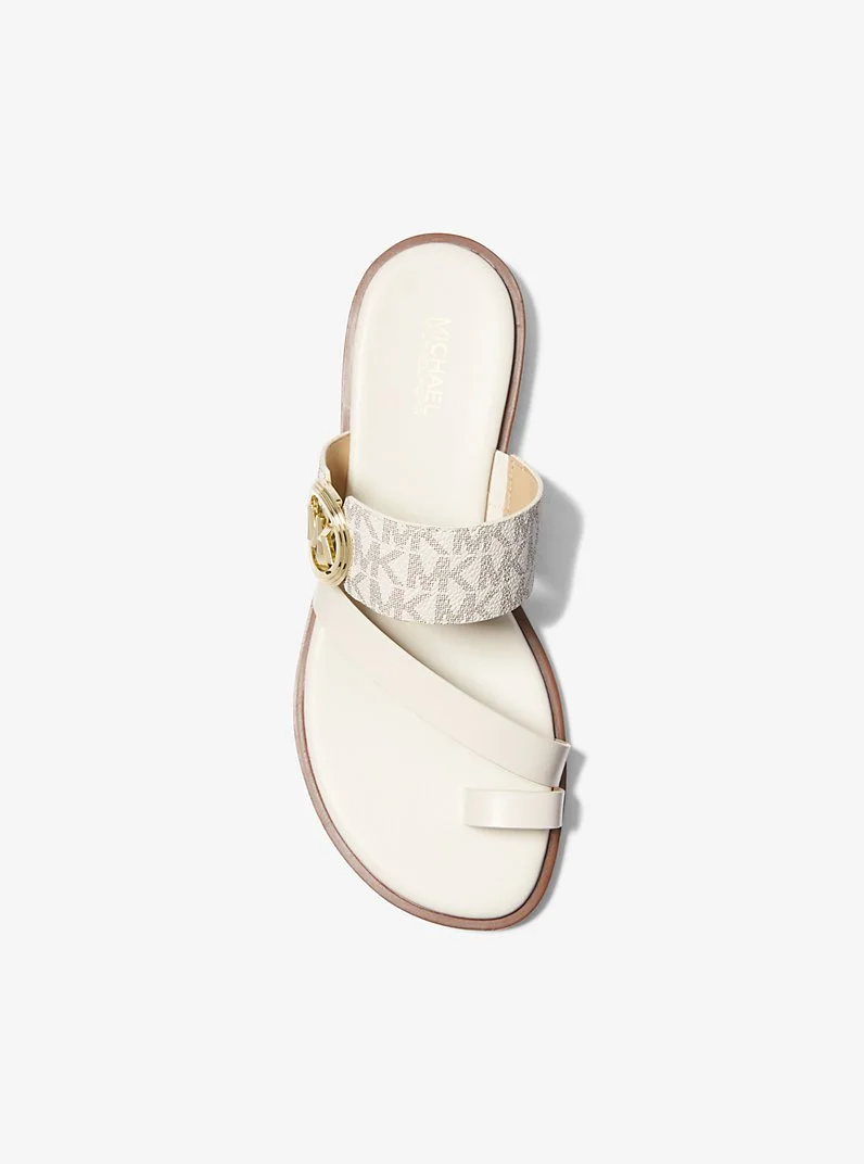 MICHAEL Michael Kors Vera Slide Sandal Vanilla