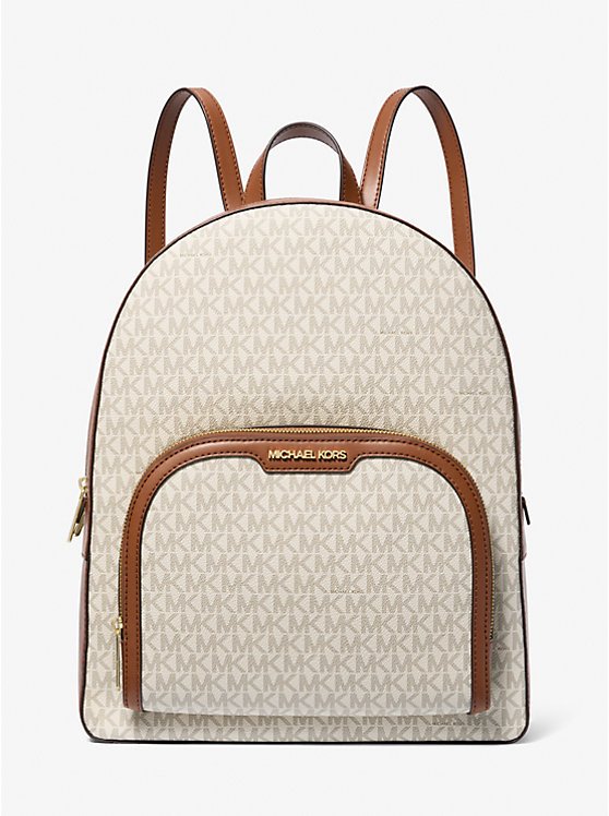 MICHAEL Michael Kors Jaycee Large Logo Backpack Vanilla