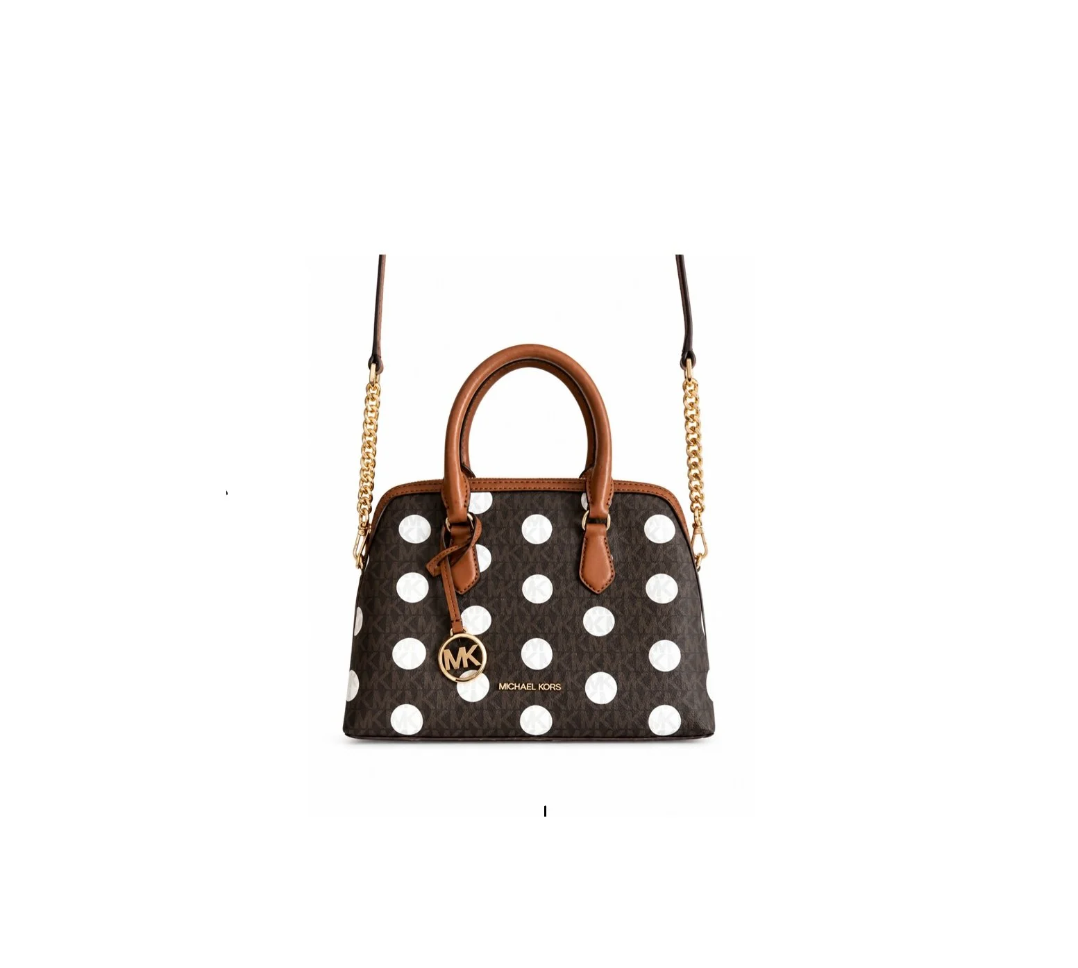 MICHAEL Michael Kors Thompson Signature Polka  Brown