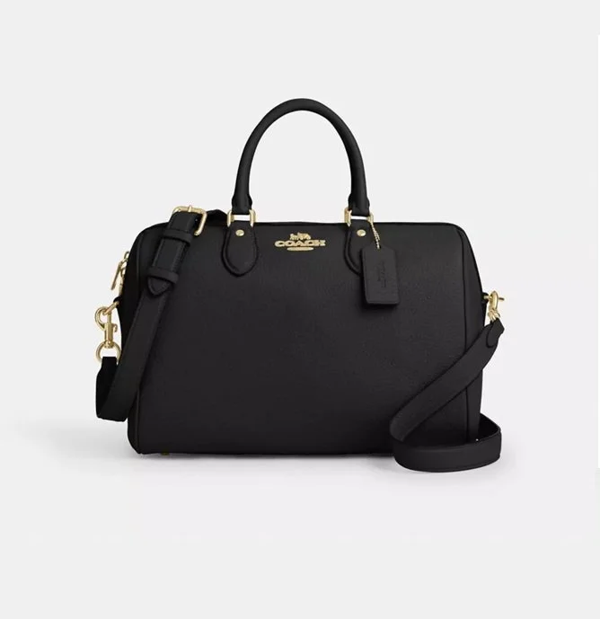 COACH Rowan Large Satchel black