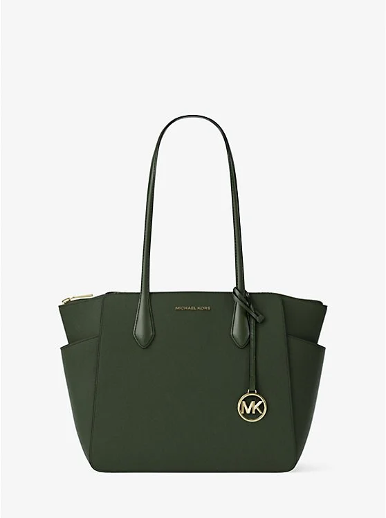 MICHAEL Michael Kors Marilyn Sac en Cuir Saffiano Green/Vert