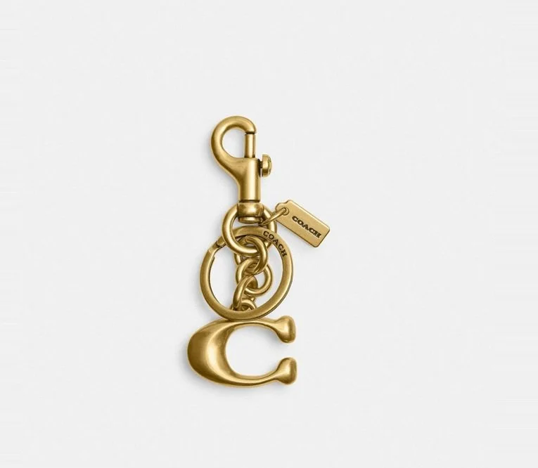 Coach Signature Bag Charm