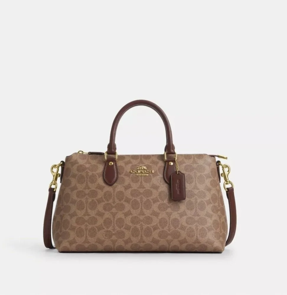 COACH Georgia Satchel Light Brown