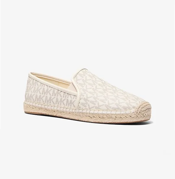 MICHAEL Michael Kors  Hastings Signature Logo Slip-On Espadrille