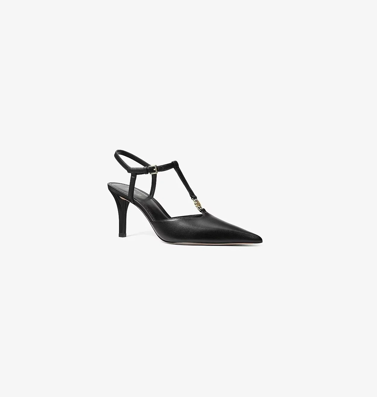 Michael Kors Nalia Leopard Print Calf Hair T-Strap Pump