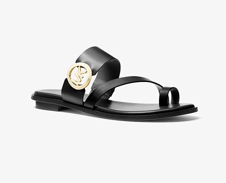MICHAEL Michael Kors Vera Slide Sandal Noir