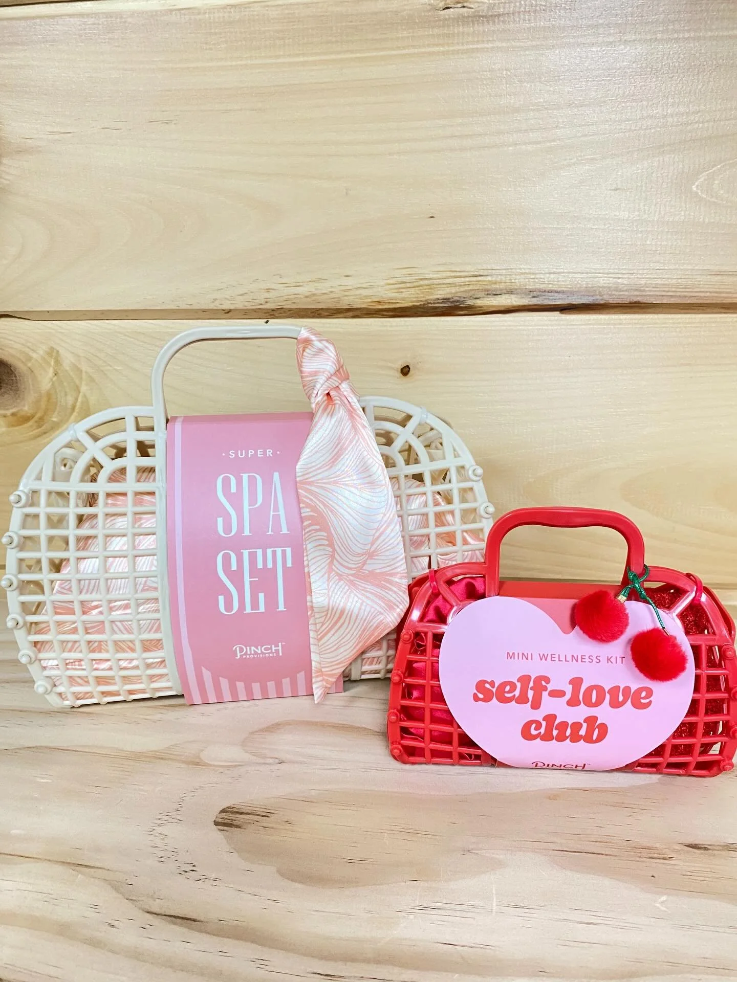 Treat yourself (or someone you adore) to our Self Love Club 💖 An 8-piece self-care kit packed in the cutest mini red jelly tote&mdash;because pampering should feel fun. Perfect for Valentine&rsquo;s, Galentine&rsquo;s, or any day you deserve extra l