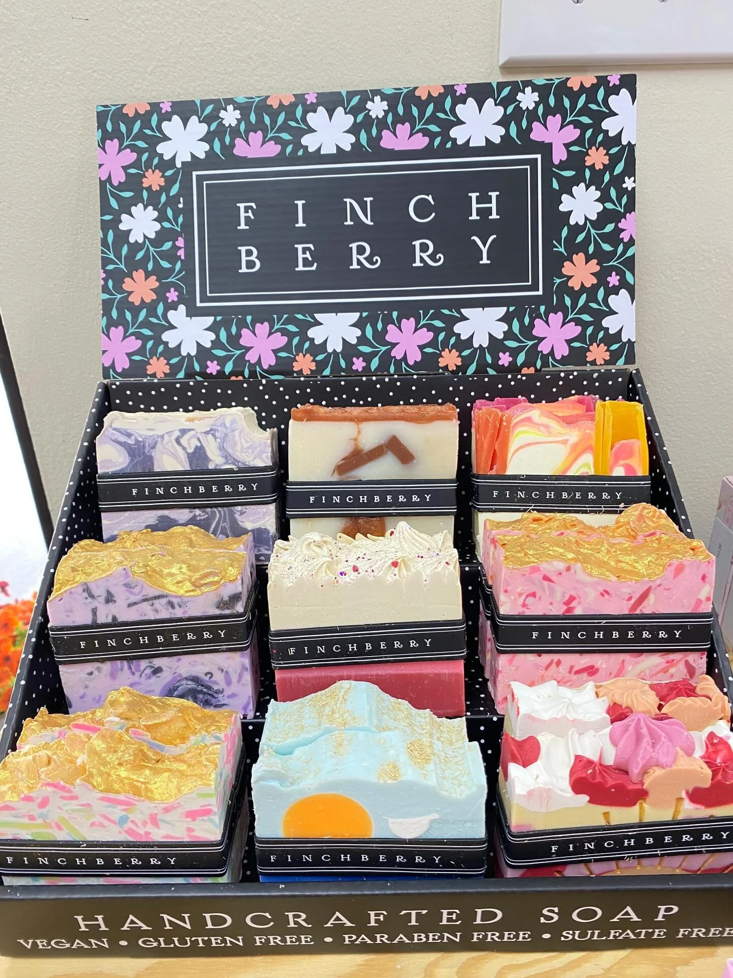 Fresh on the shelves 🧼✨
FinchBerry handmade soaps are back in store! Deliciously scented, ultra-hydrating, and made with clean ingredients your skin will love. Come treat yourself&mdash;your shower routine deserves it. 💛