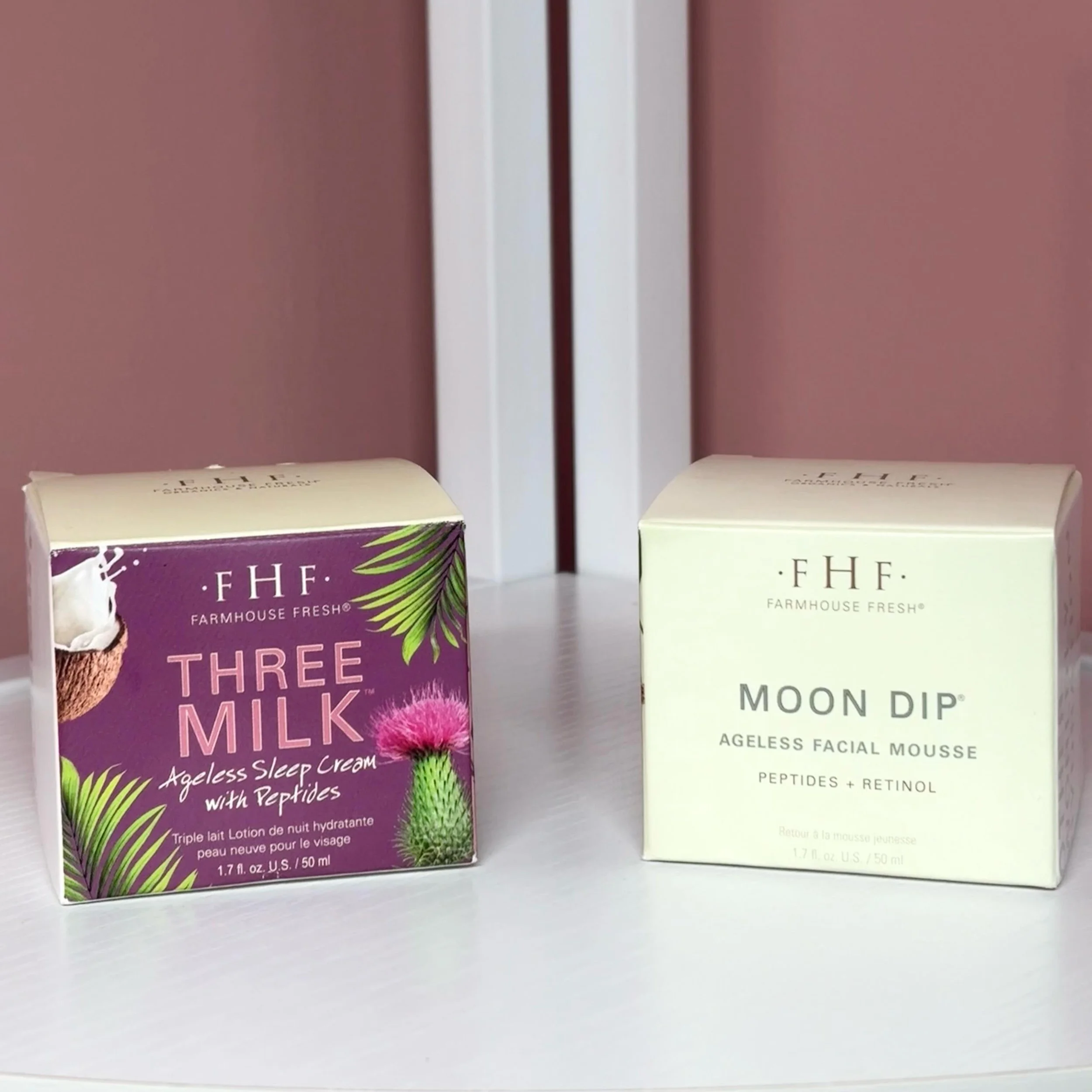 Your skin works overtime while you sleep give it something good to work with. 🌙✨

Moon Dip + Three Milk are the perfect nighttime duo for soft, hydrated, happy skin by morning.

#FarmHouseFresh #NighttimeSkincare #GlowWhileYouSleep