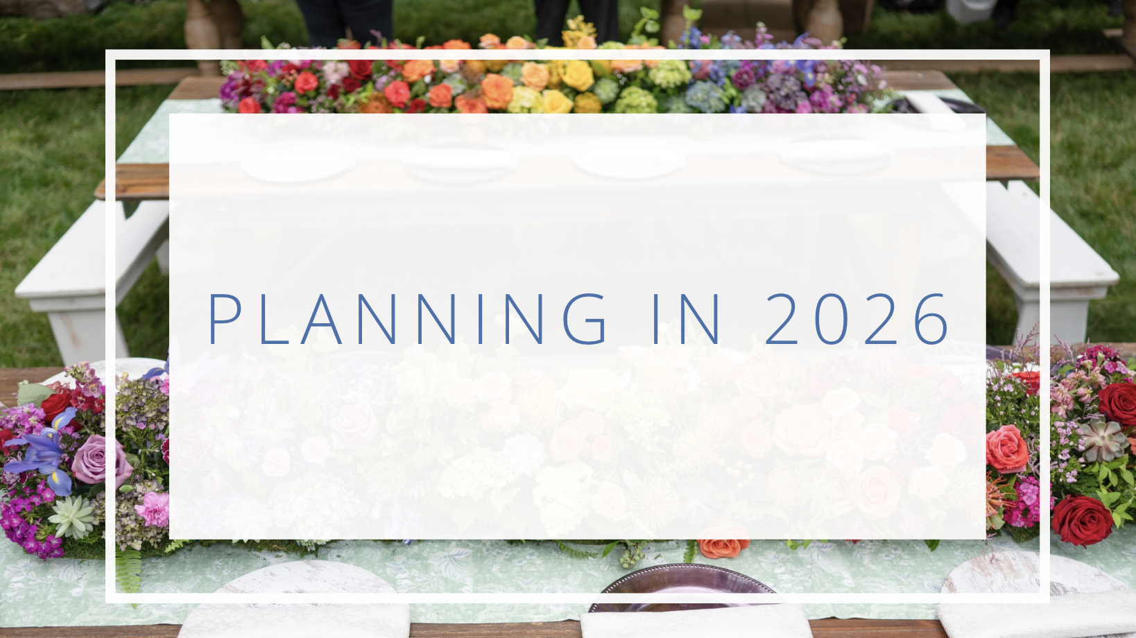 Planning an event in 2026