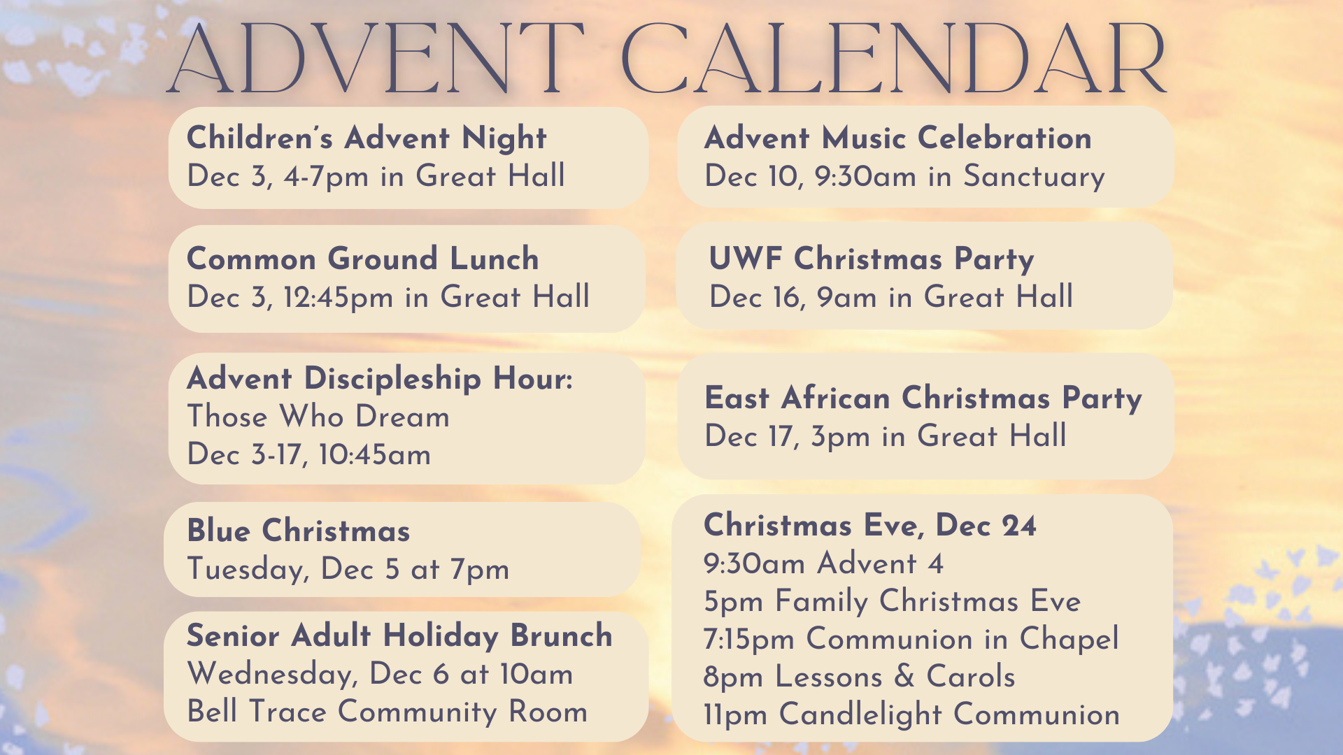 What s Happening Now First United Methodist Church
