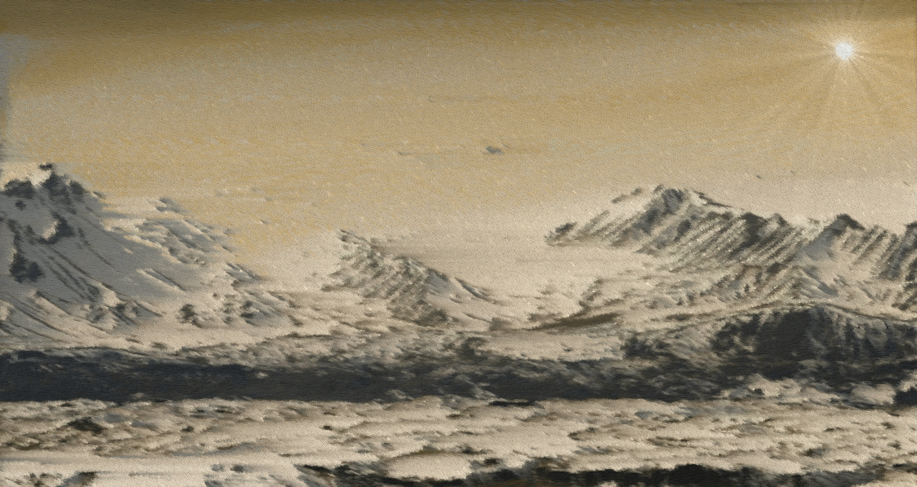 Denali  | Glitch Art By Jon Anthony Thomson