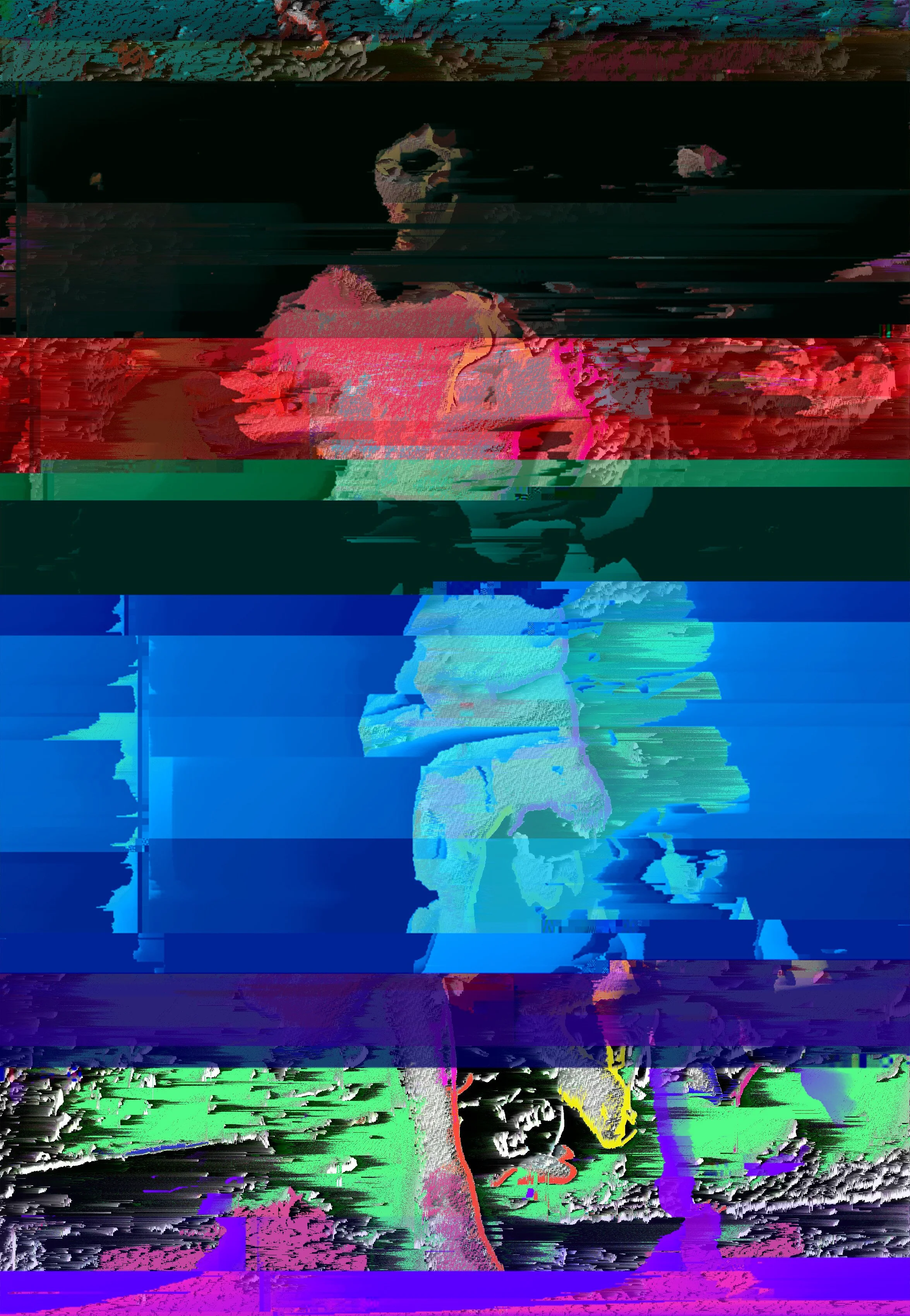 Alice | Glitch Art By Jon Anthony Thomson