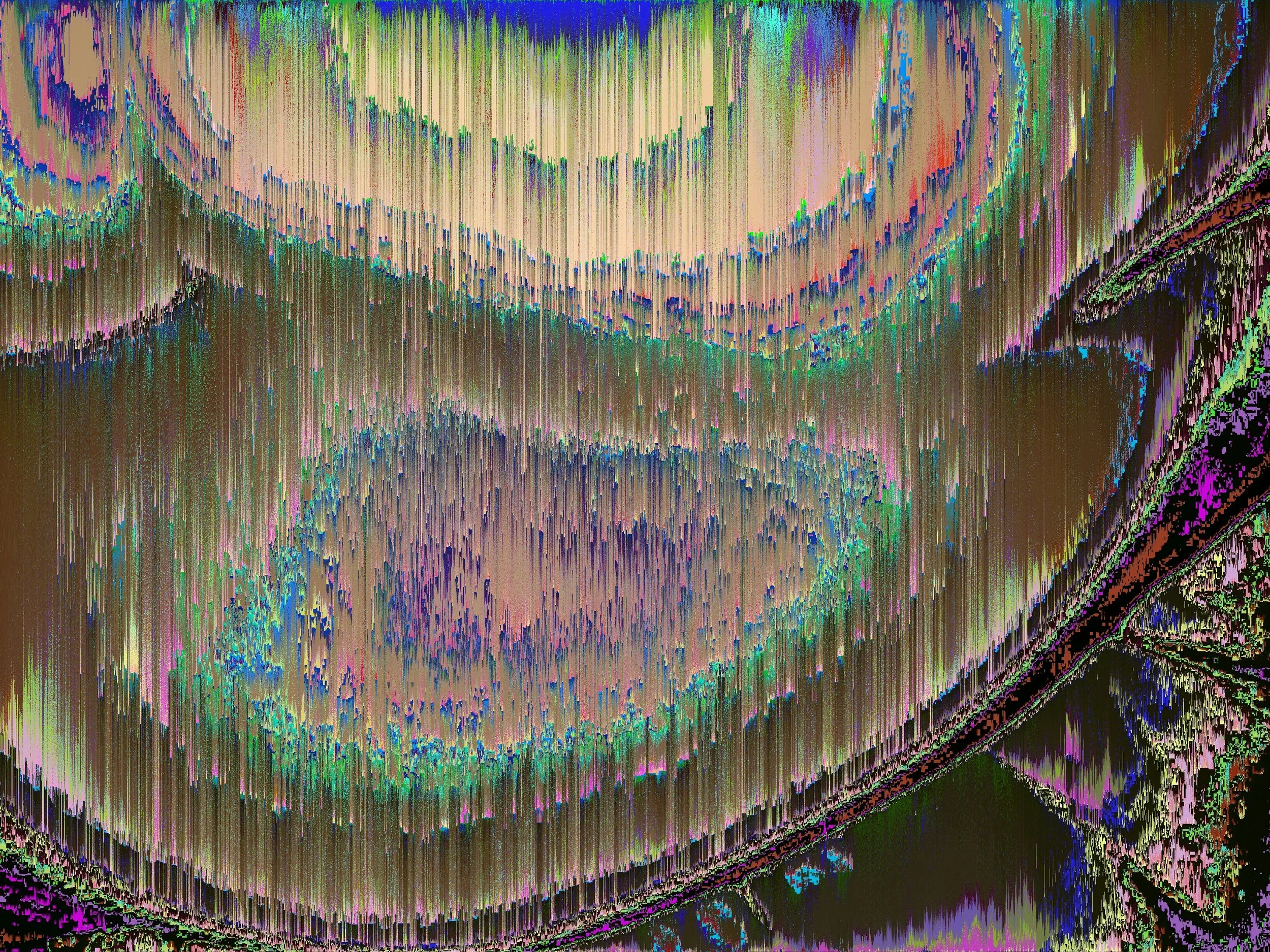 Twin Stone | Glitch Art By Jon Anthony Thomson