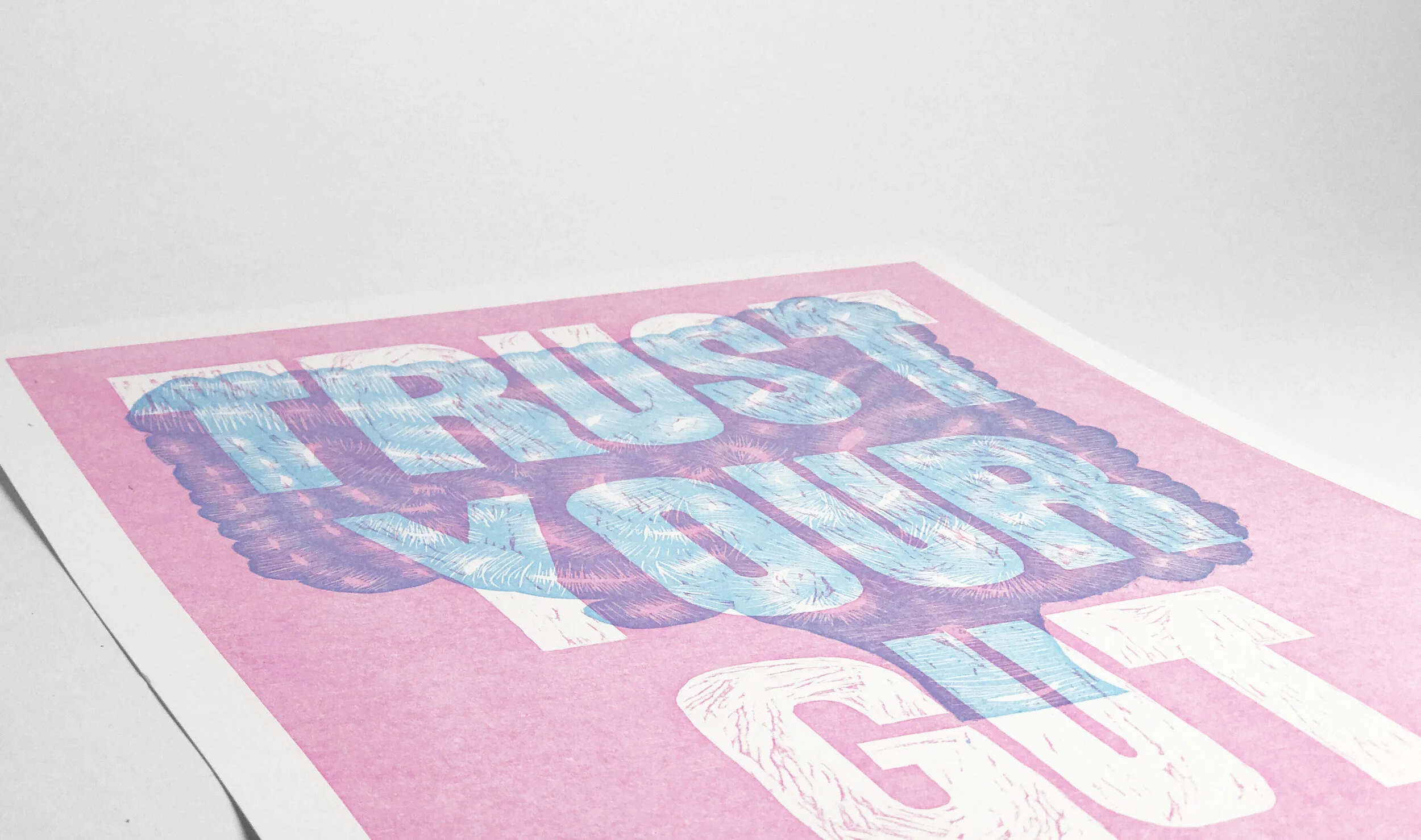 Trust Your Gut Poster