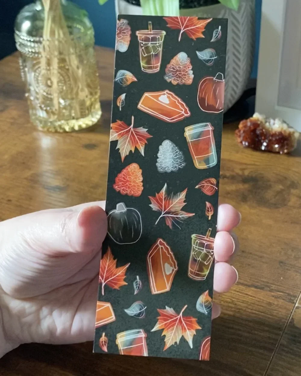 Moody Autumn Bookmark