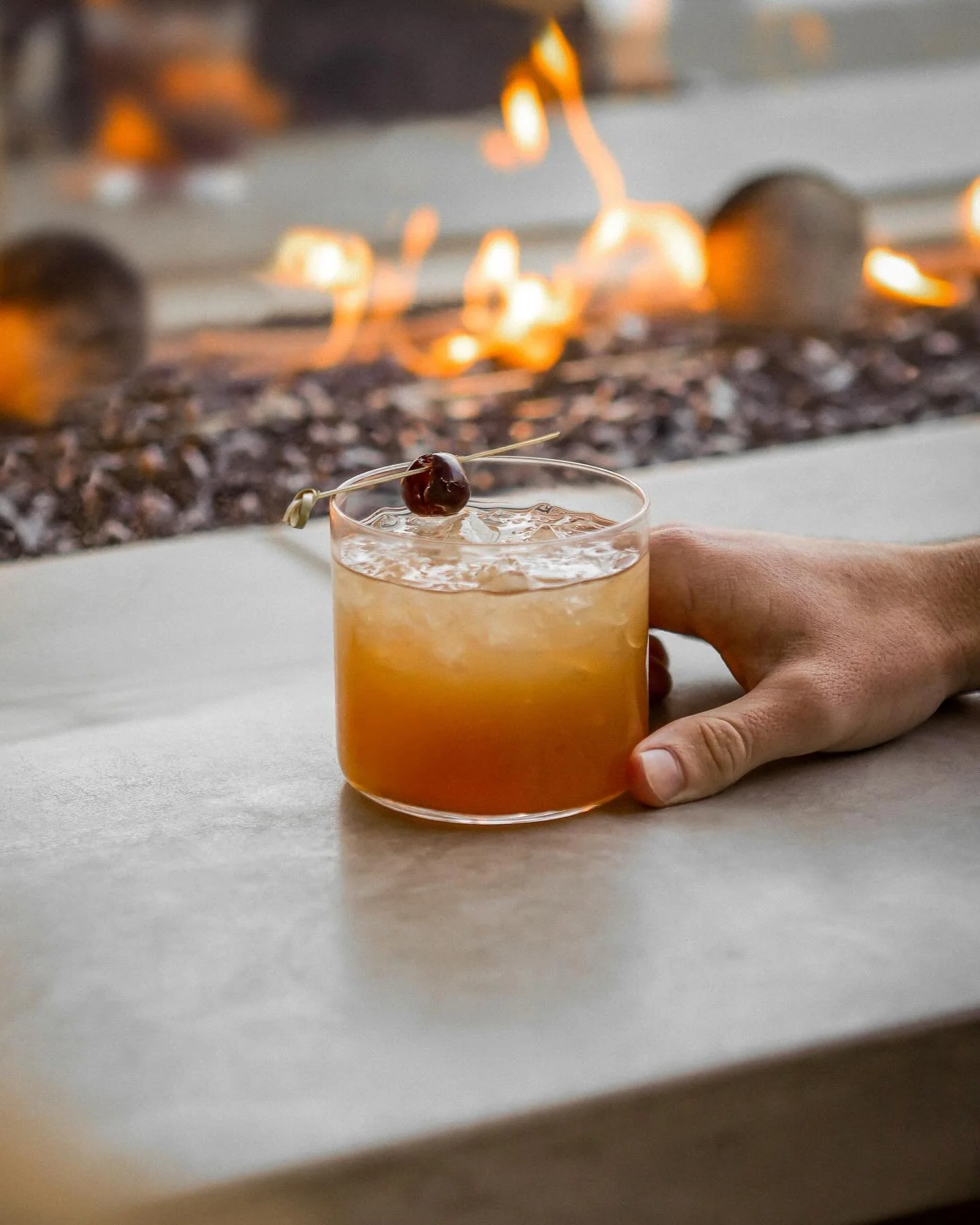 The fire is so delightful 🔥