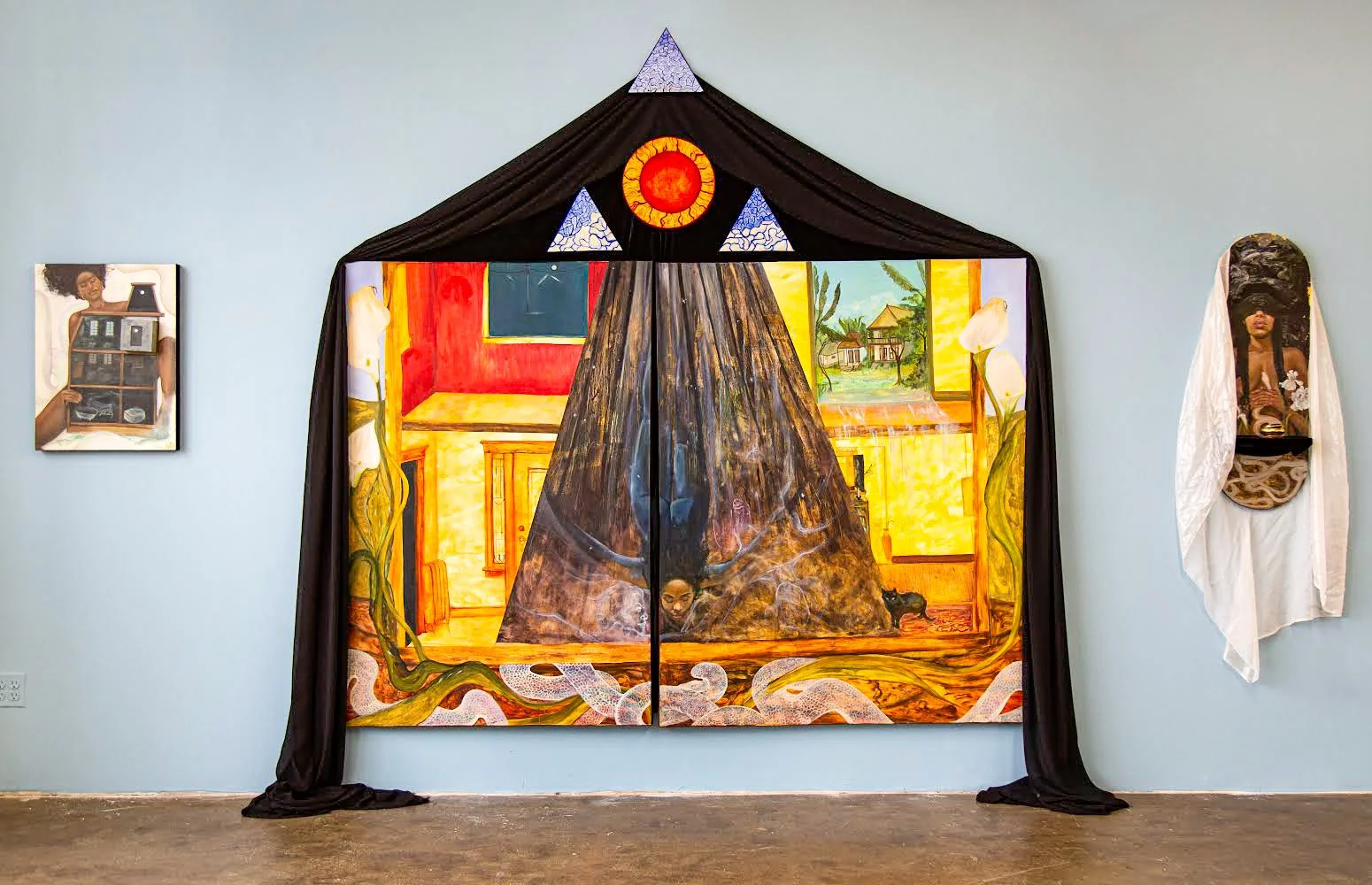 2023 Installation photo from 'Histories & Heritage'.