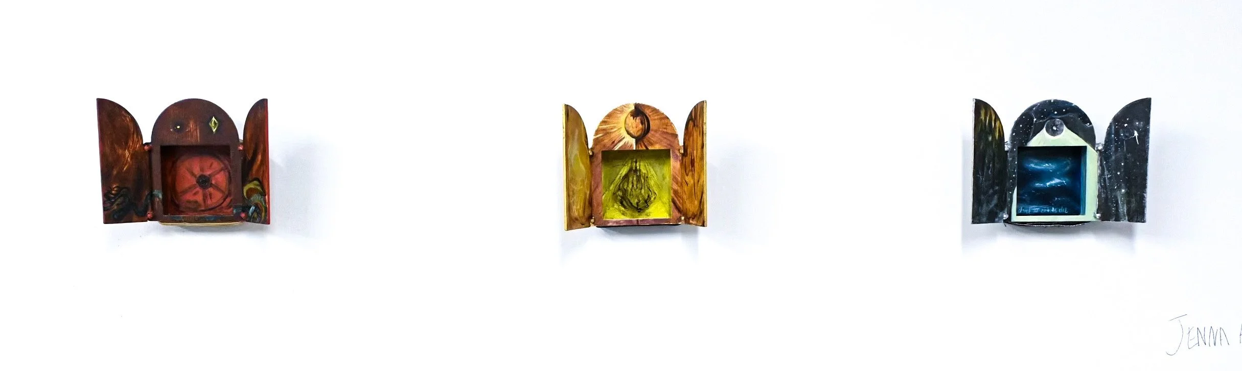 2024, Spirit Box Series, Installation photo from 'Two By'.