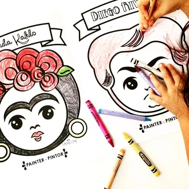 Mexicons, Coloring book