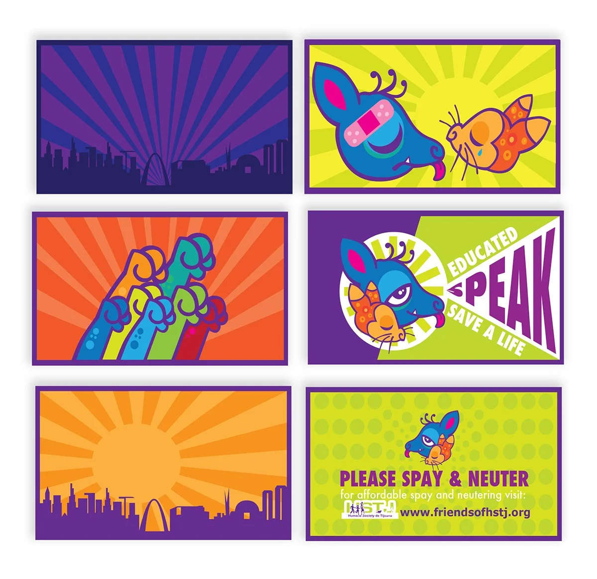 Friend of SDHS, Infographic stills