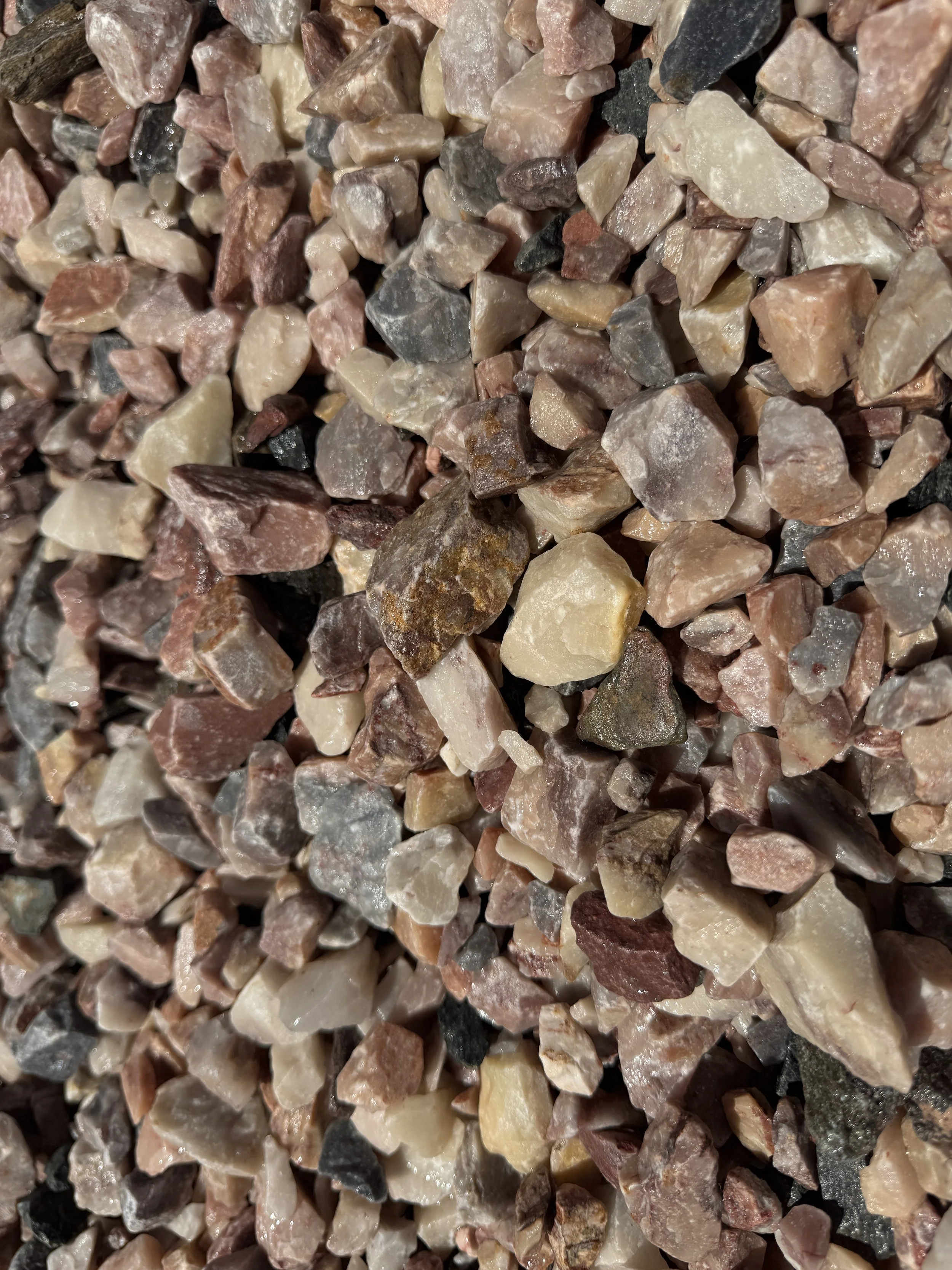 1" Minus Sunset Quartz