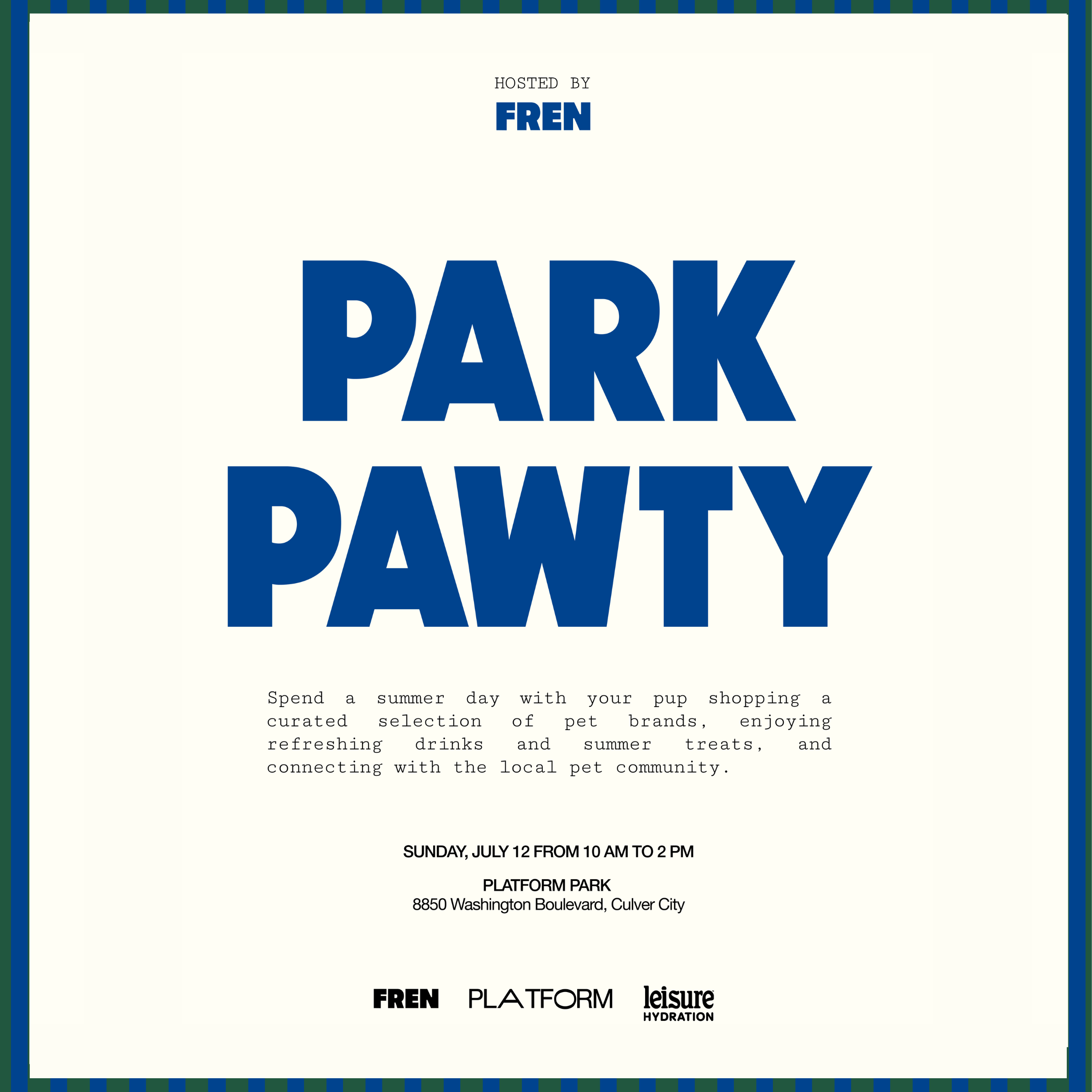 Fren Summer Park Party