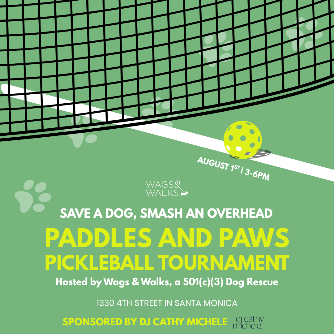 Paddles and Paws Pickleball Tournament