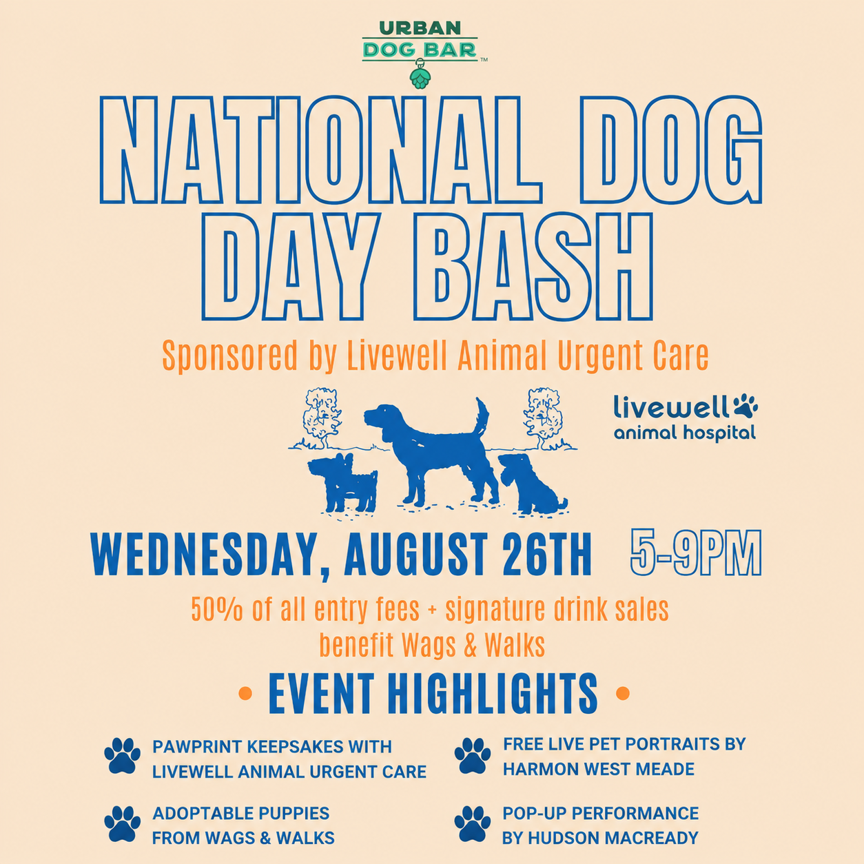 National Dog Day at Urban Dog Bar