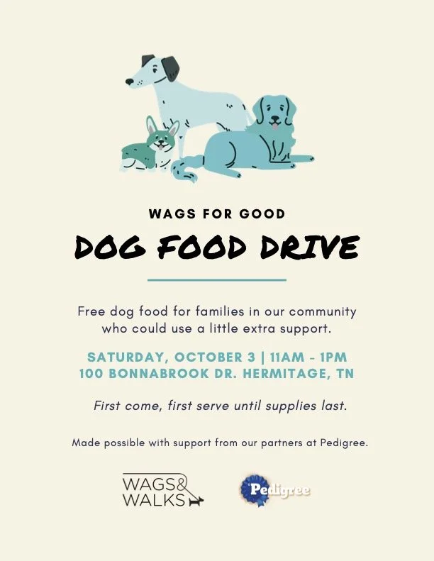 Pedigree x Wags & Walks Pet Food Pantry