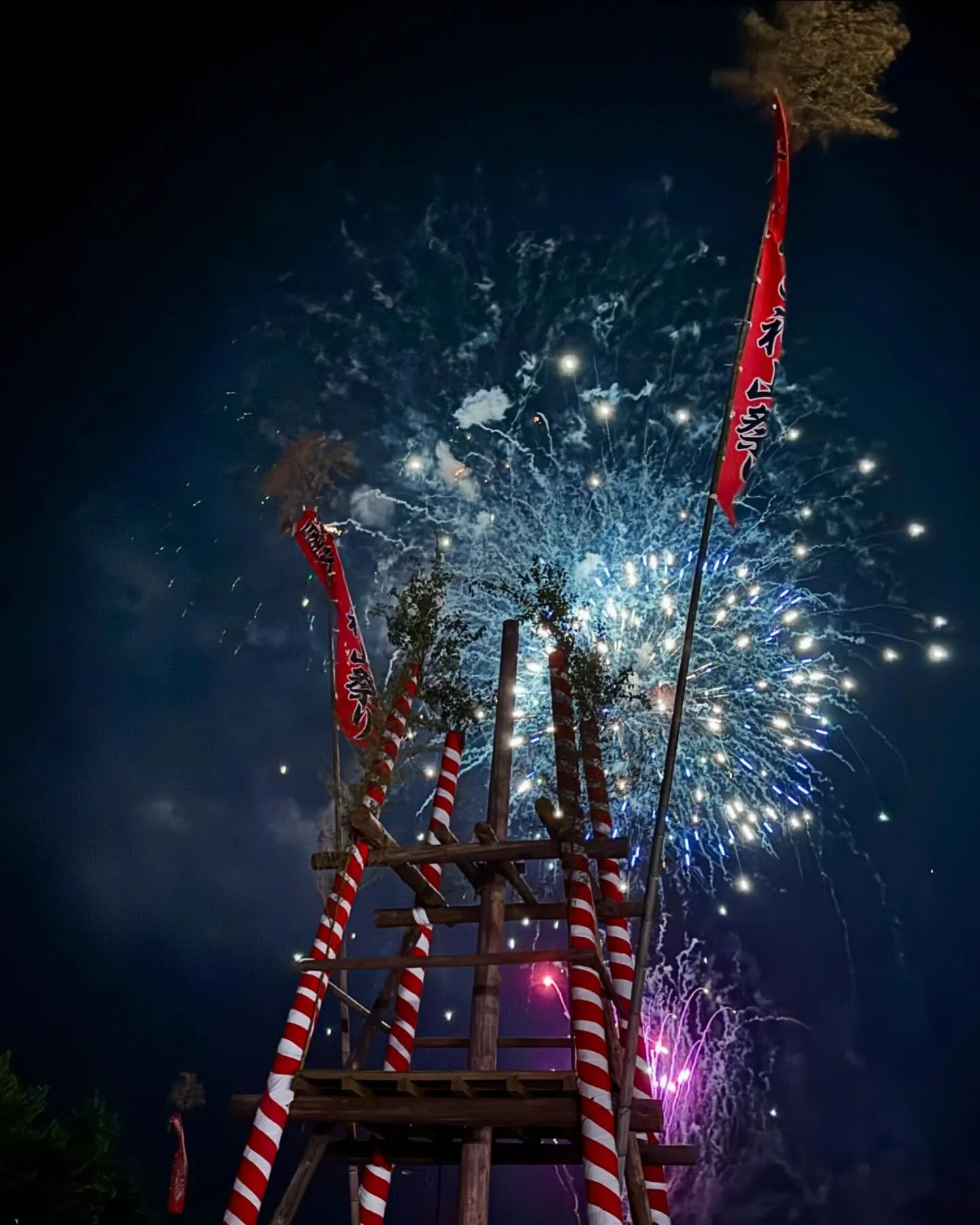 Goshinzan Matsuri #matsuri #japansummer #japanmatsuri #yakushima #japan #fireworks #japanfireworks #japantravel #traveljapan