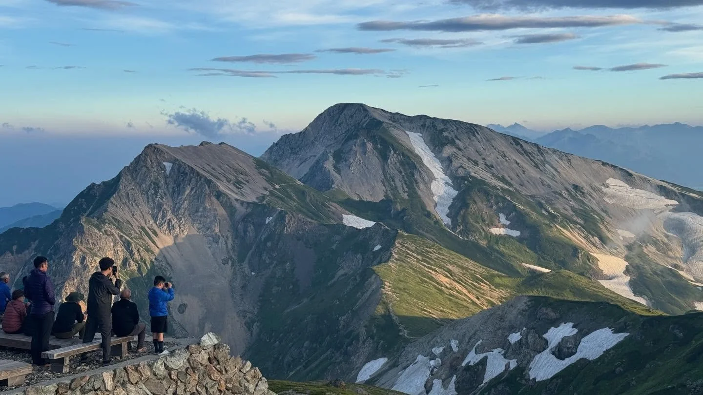 View of Shakushidake from Hakuba Sanso