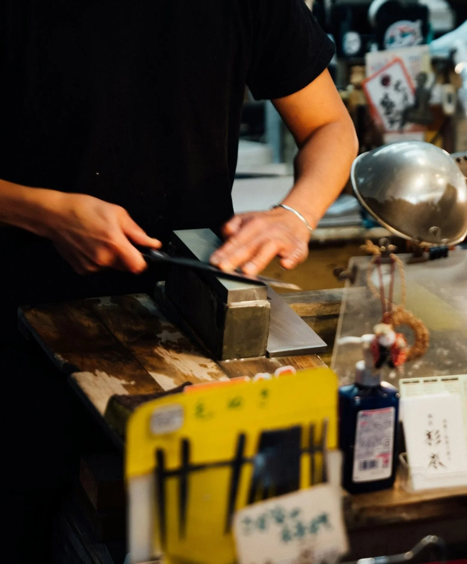 Knife Sharpening Pop-up