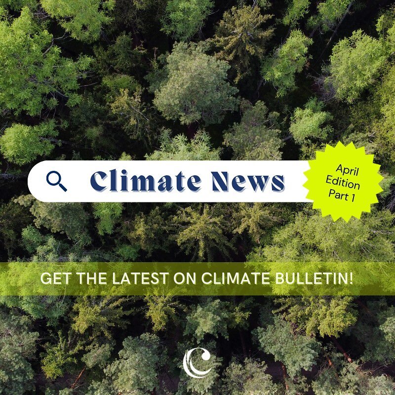 Check out the latest climate news from all over the world! 🌍

Keep staying informed with us to have a global understanding of the changing climate and its impacts.

#climatenews #climatebulletin #apriledition #careaboutclimate