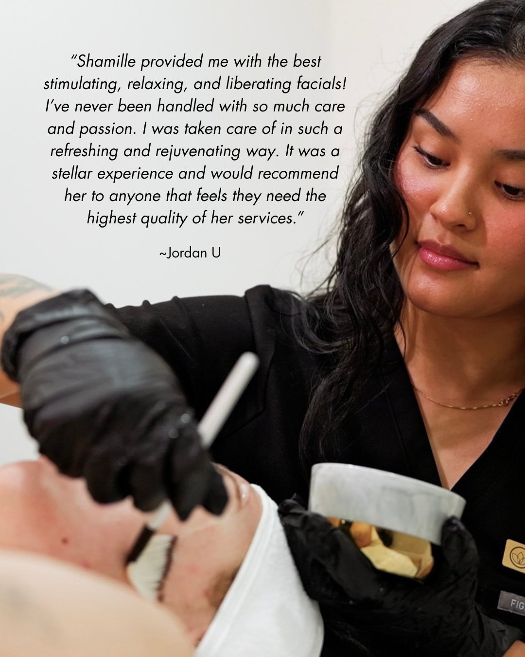 A moment for @natology.shamille 👏 Since she has opened her books for the treatment room, the love she pours out into her craft has been pouring back in!⁠
⁠
.⁠
.⁠
.⁠
#yycskin #skincare #skintreatments #yycfacials
