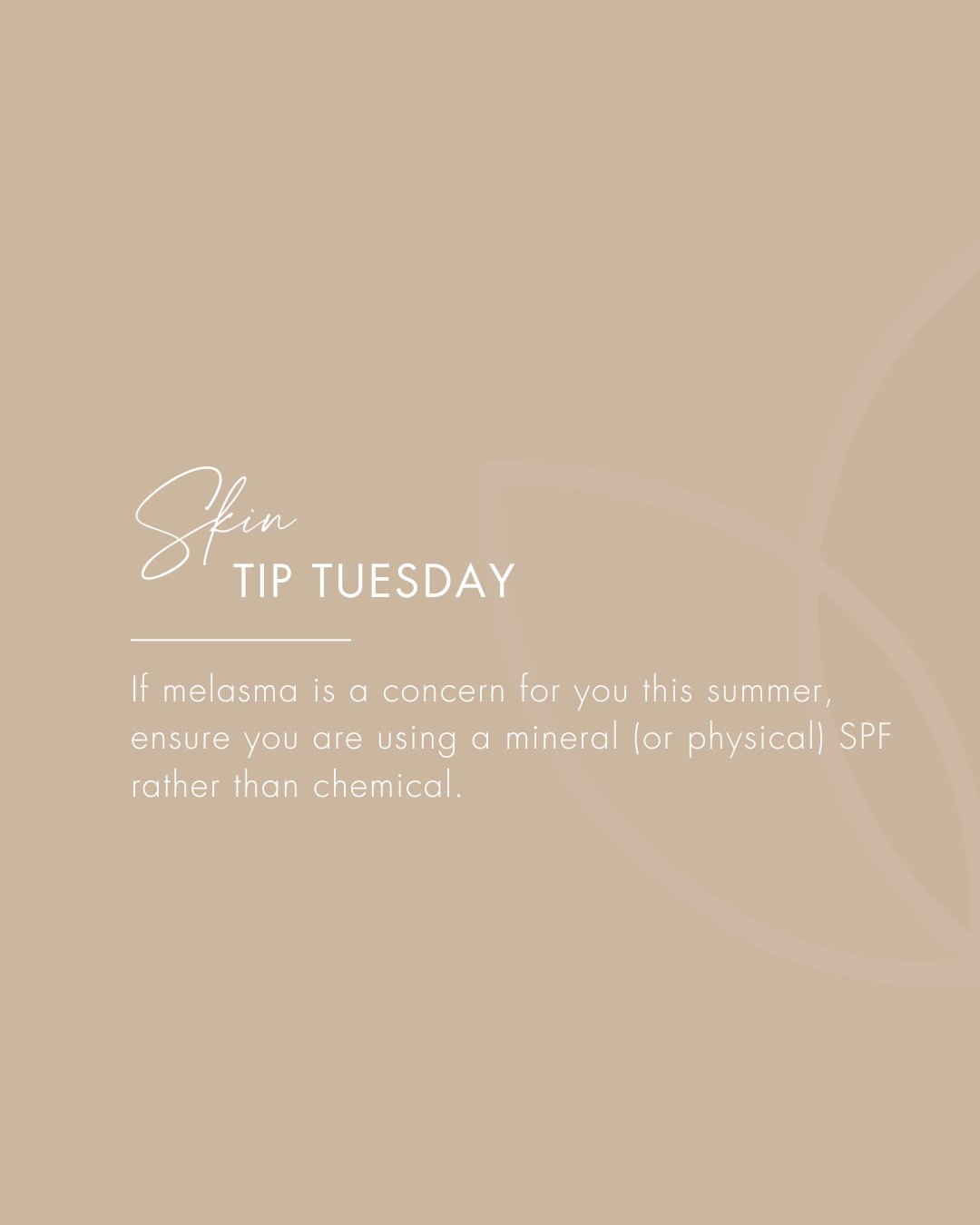 Both chemical and physical SPF protect your skin from sun damage; however, chemical SPF absorbs into the skin, making physical SPF a better choice for melasma, sensitivity, and acne skin types 💡⁠
⁠
.⁠
.⁠
.⁠
#skintips #skincaretips #summerskincare #m
