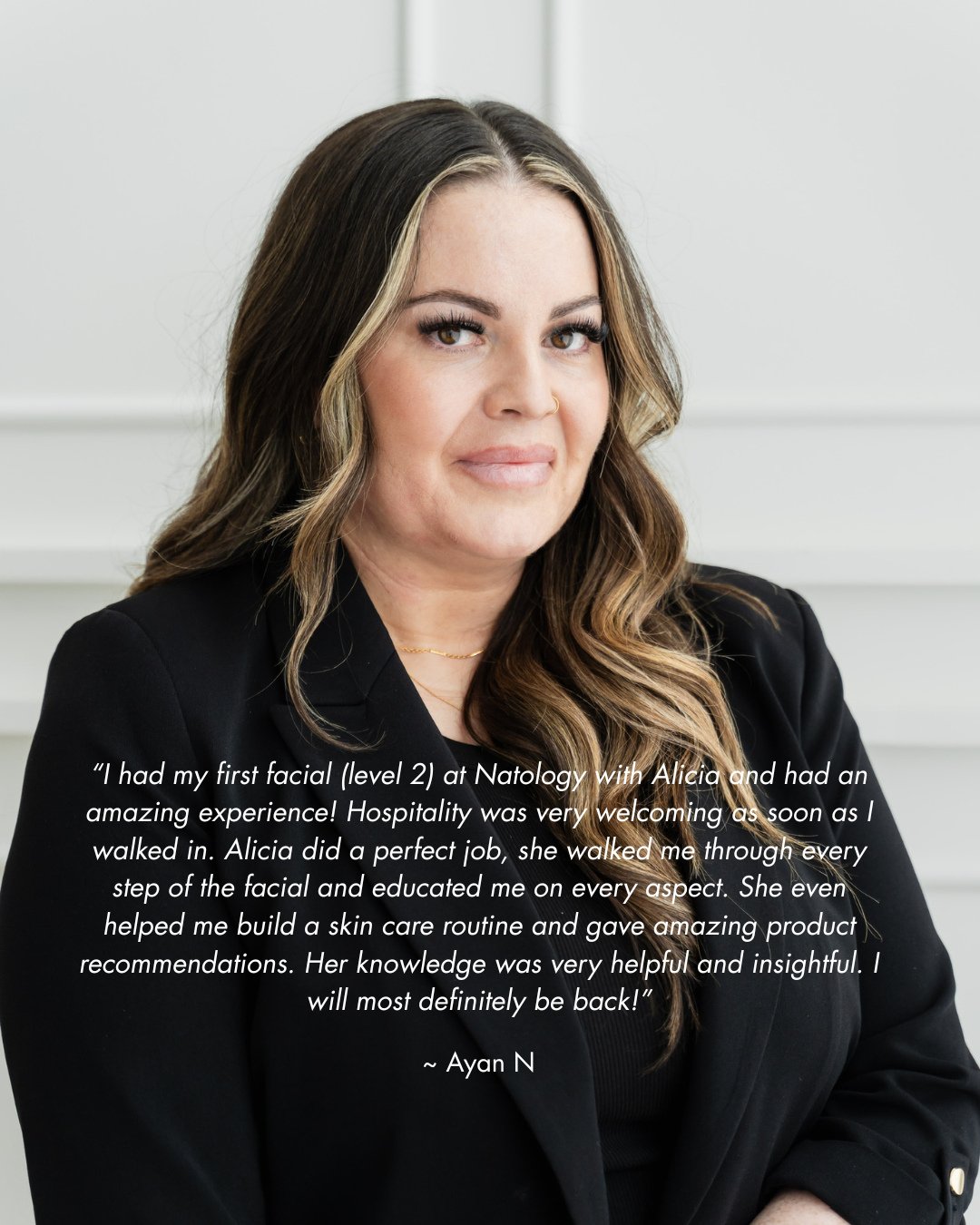 @natology.alicia is a wealth of knowledge, and her gentle hands will leave you in dreamland 😌 ⁠
⁠
If you're ready to start your skin journey, gain an understanding of your skin type, how various skincare ingredients can impact your skin, and discove