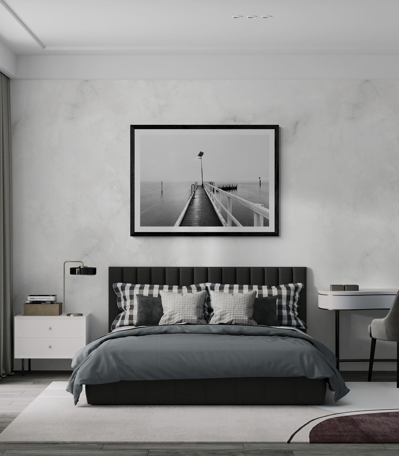 Newhaven Boatramp modern-bedroom.jpg