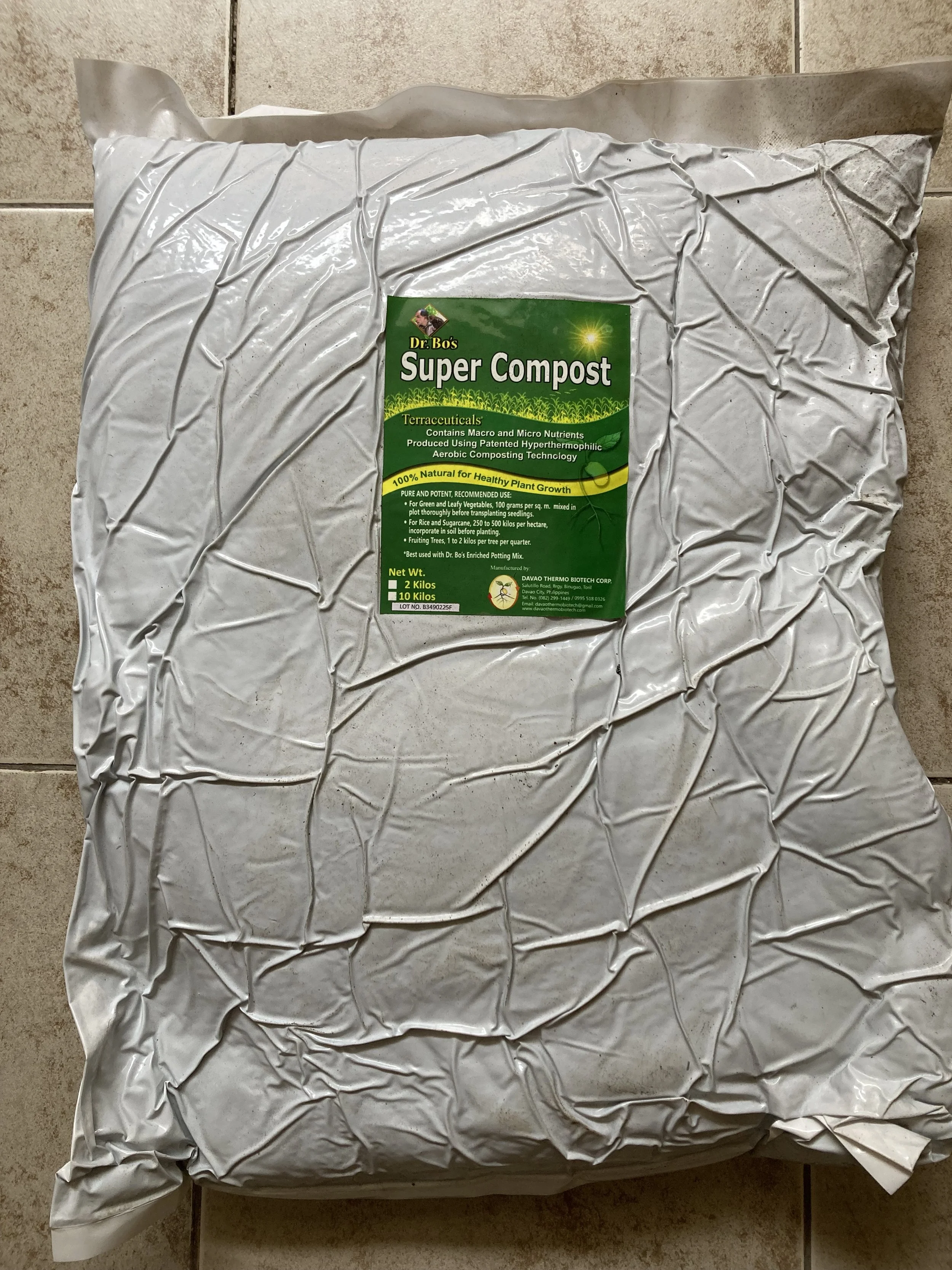 Super Compost in 10kg bag