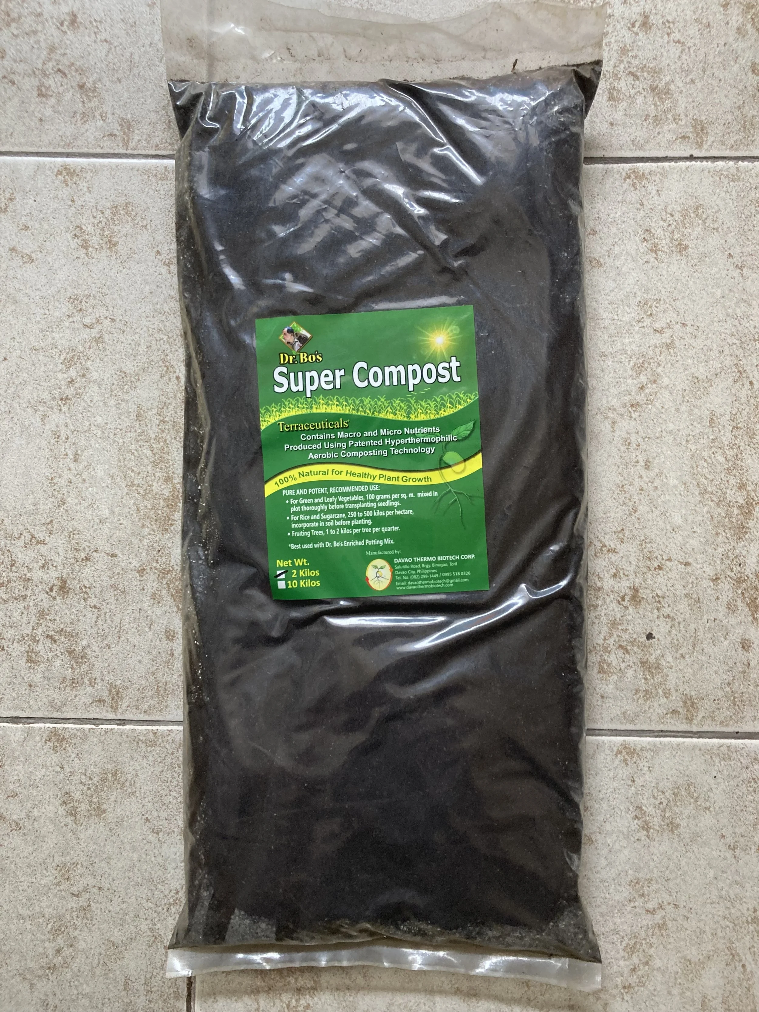 Super Compost in 2kg bag