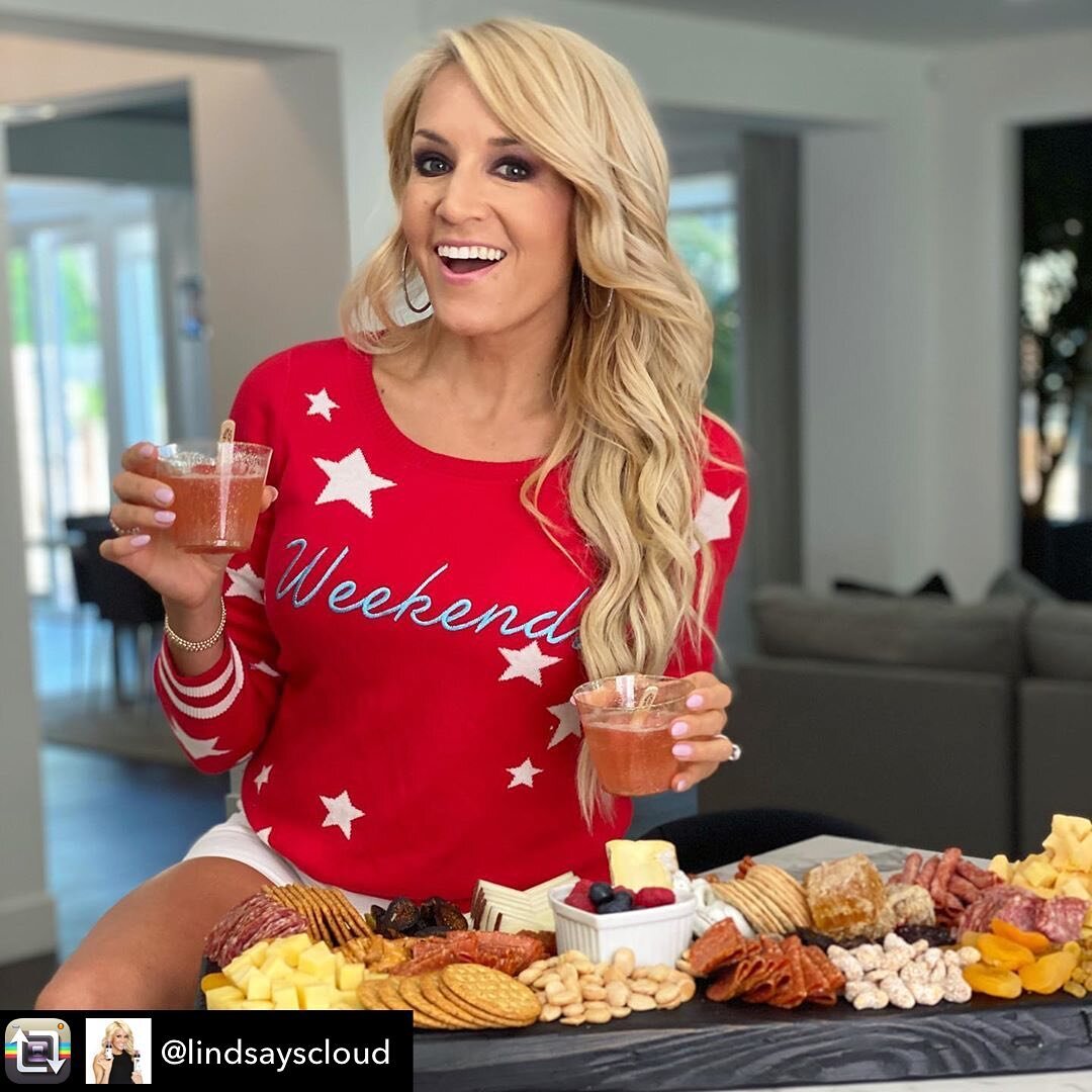 Repost from @lindsayscloud
Weekend ready ❤️🥳💃🏼⁣
Rose with Rose popsicles🍾😋✅ ⁣
Massive cheese &amp; fruit board 🧀🍓✅ ⁣Stocked up for a nice long weekend at home 🏠🌴☀️⁣
Wishing everyone a fun &amp; relaxing holiday weekend 🥰❤️⭐️