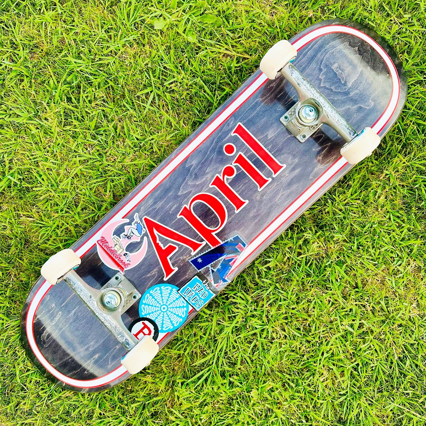 New @aprilskateboards and bumped it up to an 8.75. Felt great! Thanks @chris_middlebrook 👊❤️