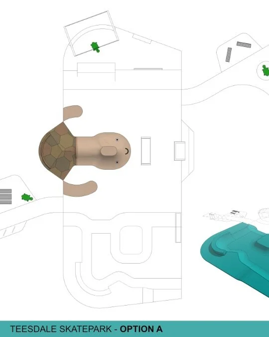 Help us decide which option to go for at the new Turtle Bend Skatepark. Do you prefer Option A or Option B?

Pass on any design feedback you n the comments below, or check out Golden Plains Shire webpage for more info and feedback forms: https://www.