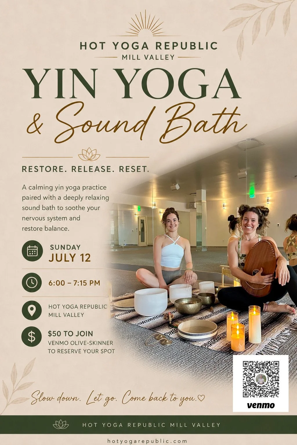 Yin Yoga & Sound Bath