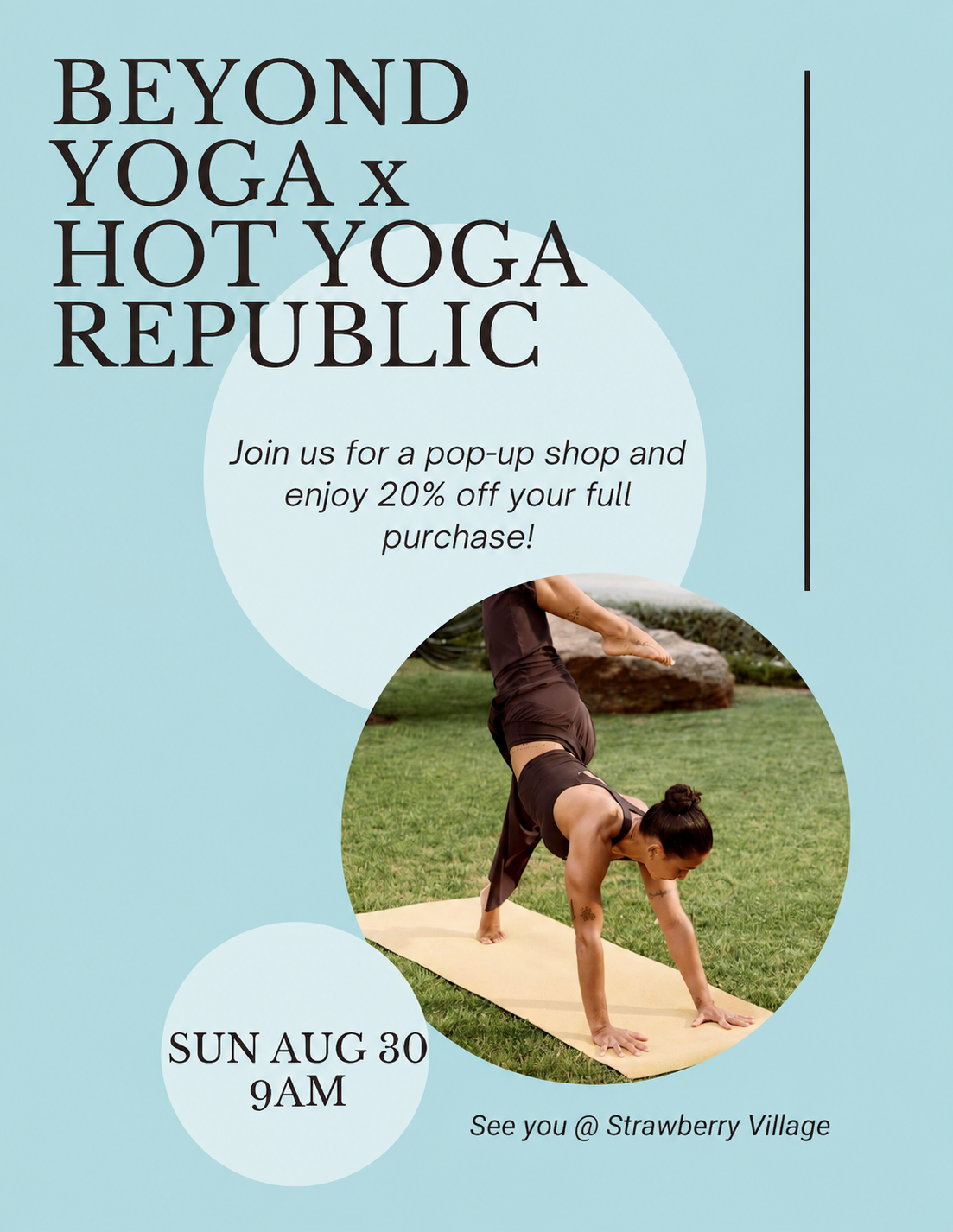 BEYOND YOGA X HOT YOGA REPUBLIC POP UP!