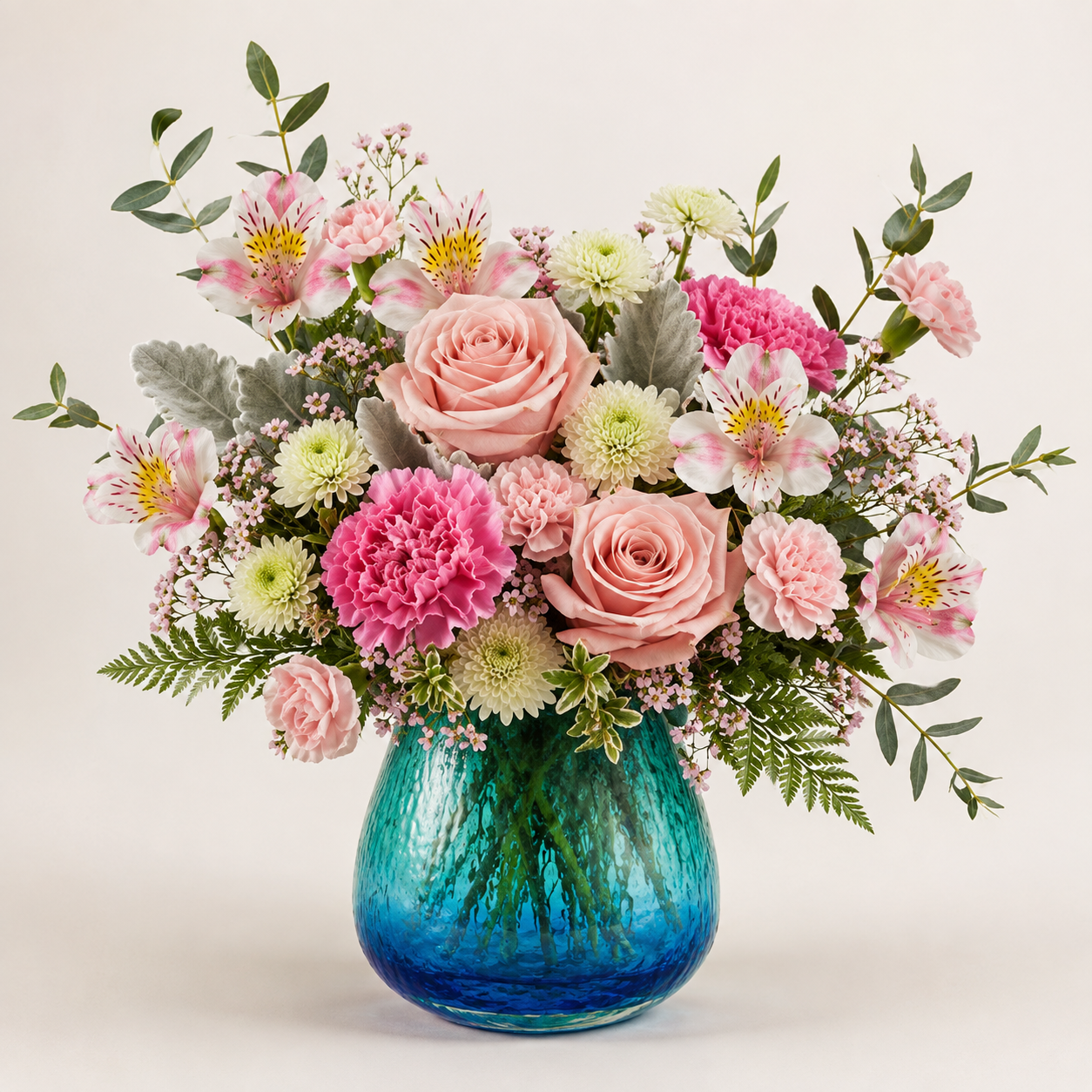 Blue Hues Bouquet