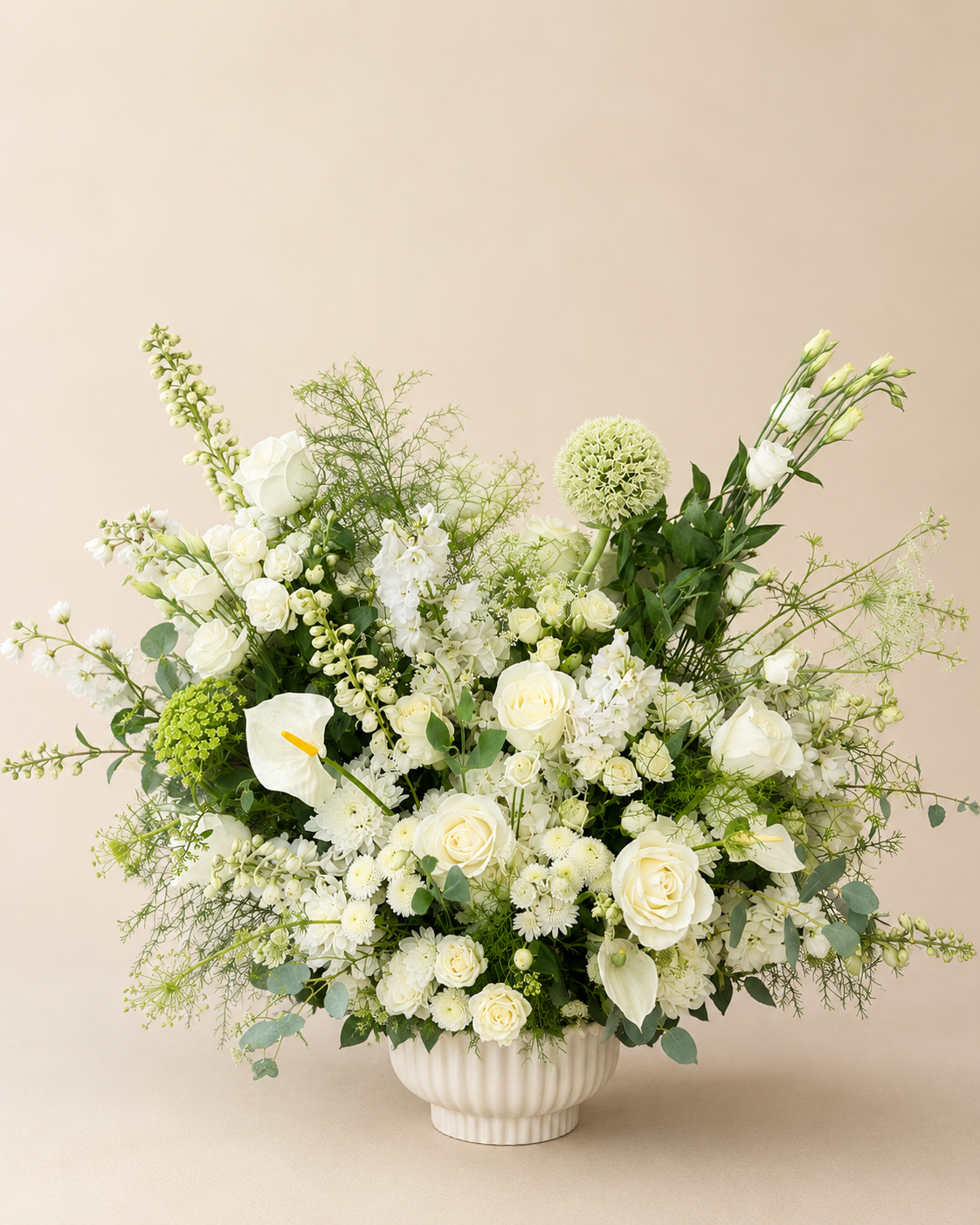 White Elegance Floral Arrangement