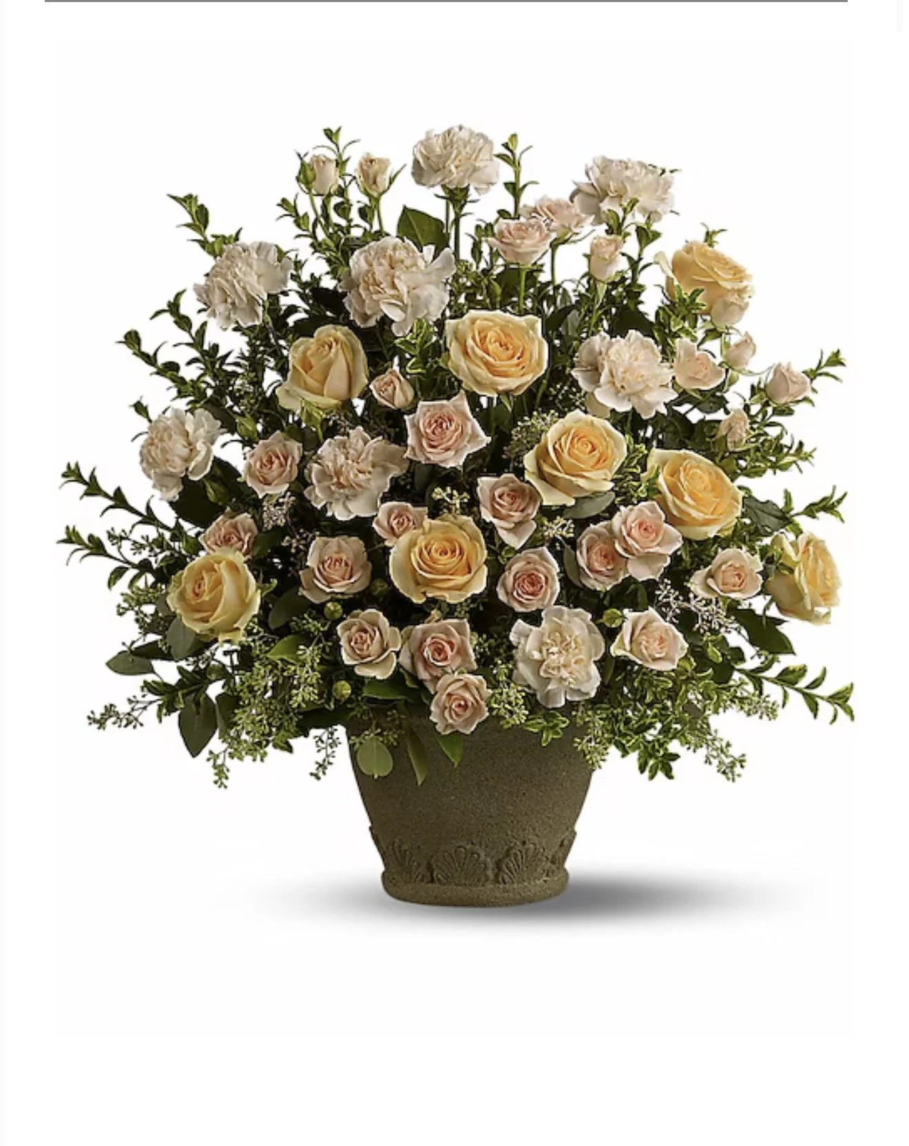 Classic Serenity Rose Arrangement