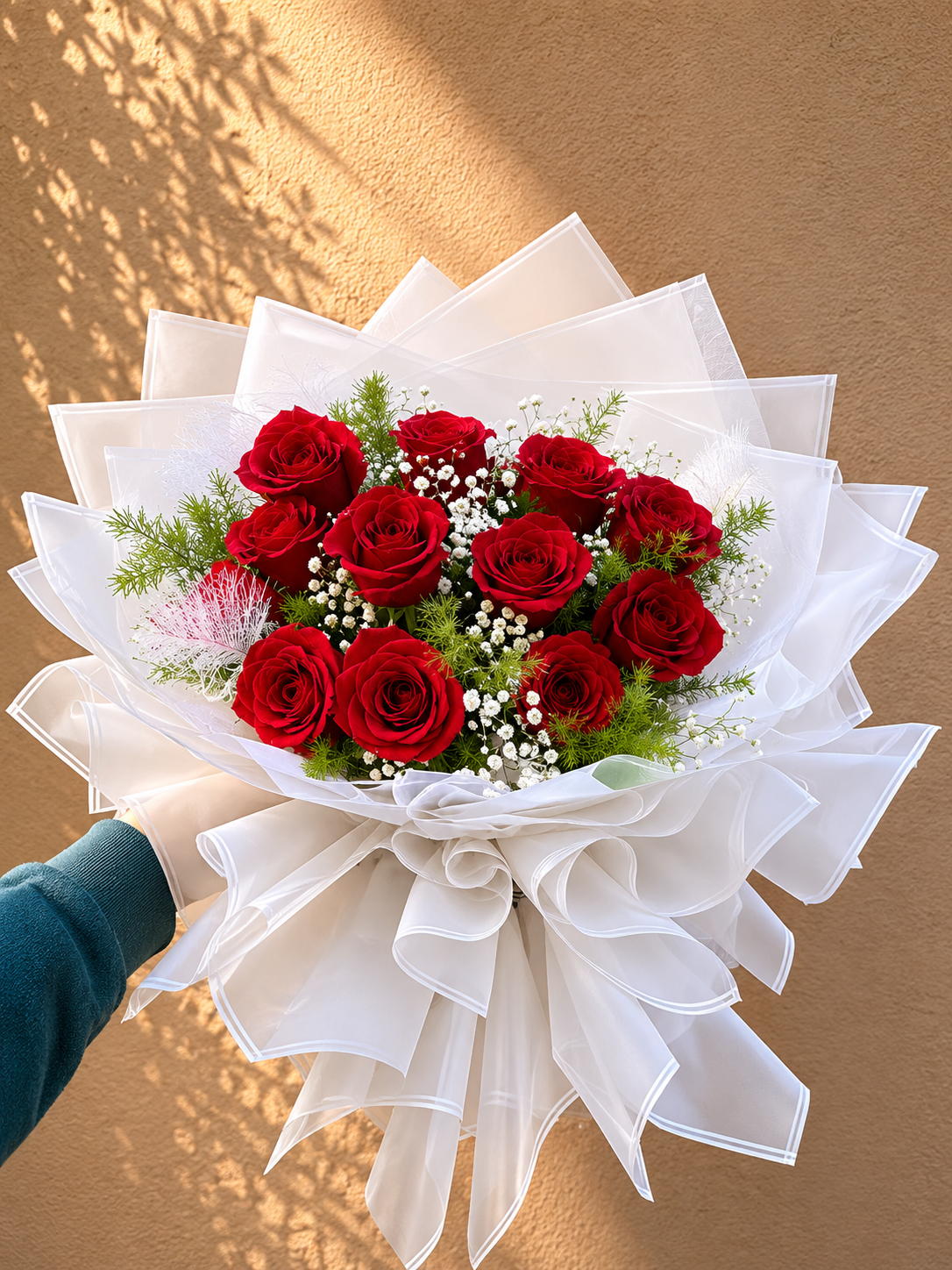 Radiant Red Rose Bouquet